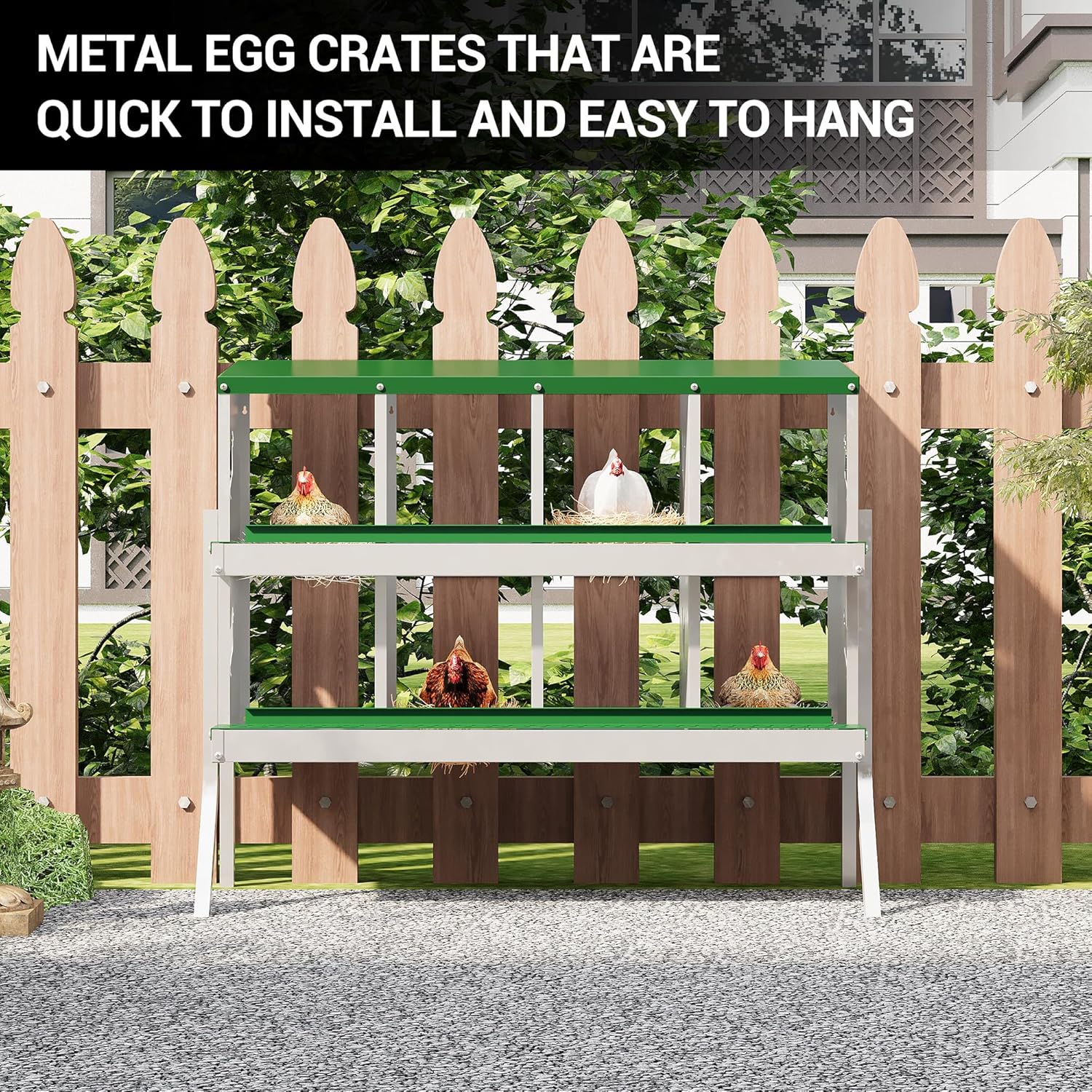 Qeetex GGL-PHO-348SBXYK Chicken-Coops-Rabbit-Hutches - View #2