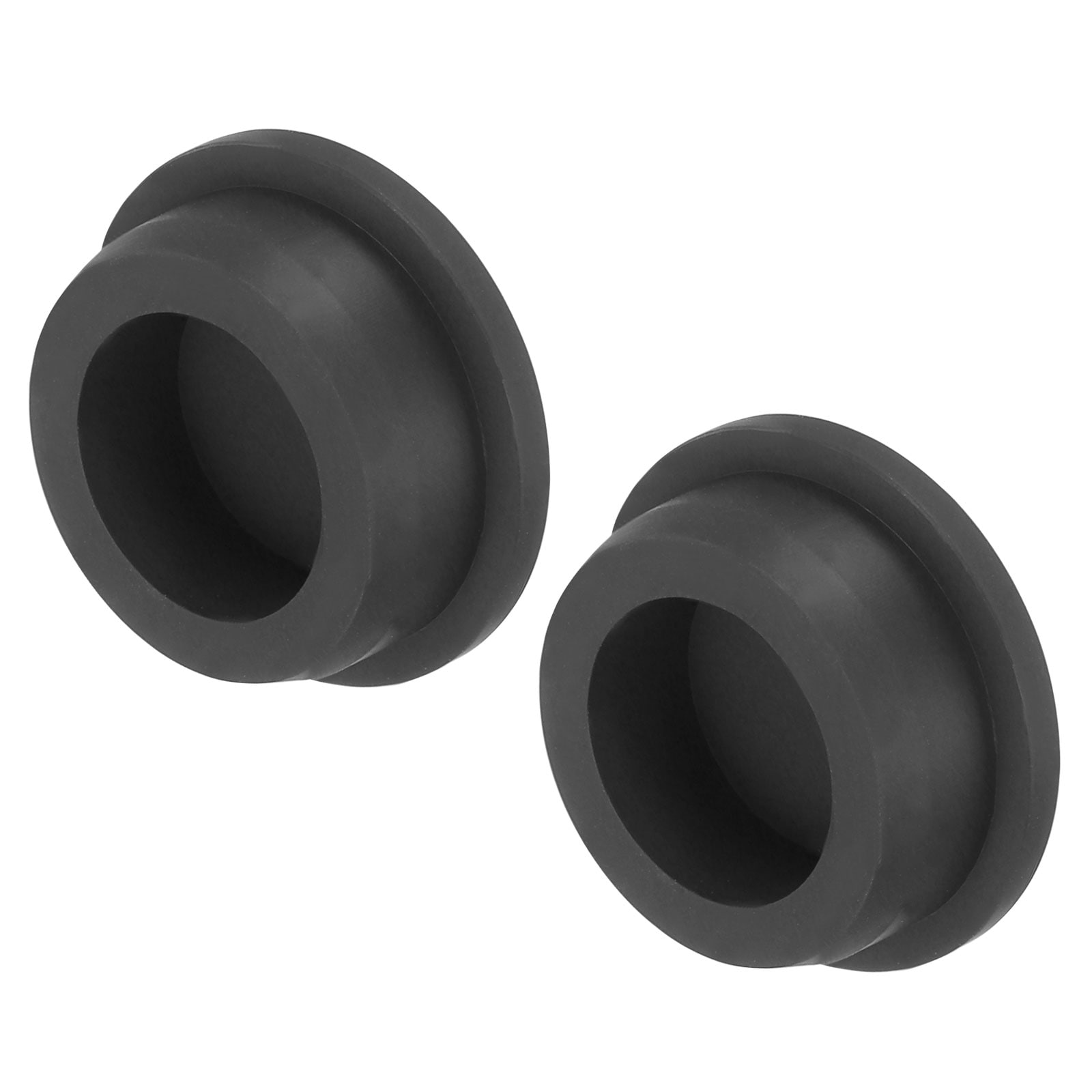 Unique Bargains 2pcs High Temp Silicone Plug Mount Dia 31mm/1.22Inch T Shaped Rubber Stopper Hole Plugs for Powder Coating Plating Waterproof Plugs Sealing Plugs Black(OD 37mm) #S26051500UX8572