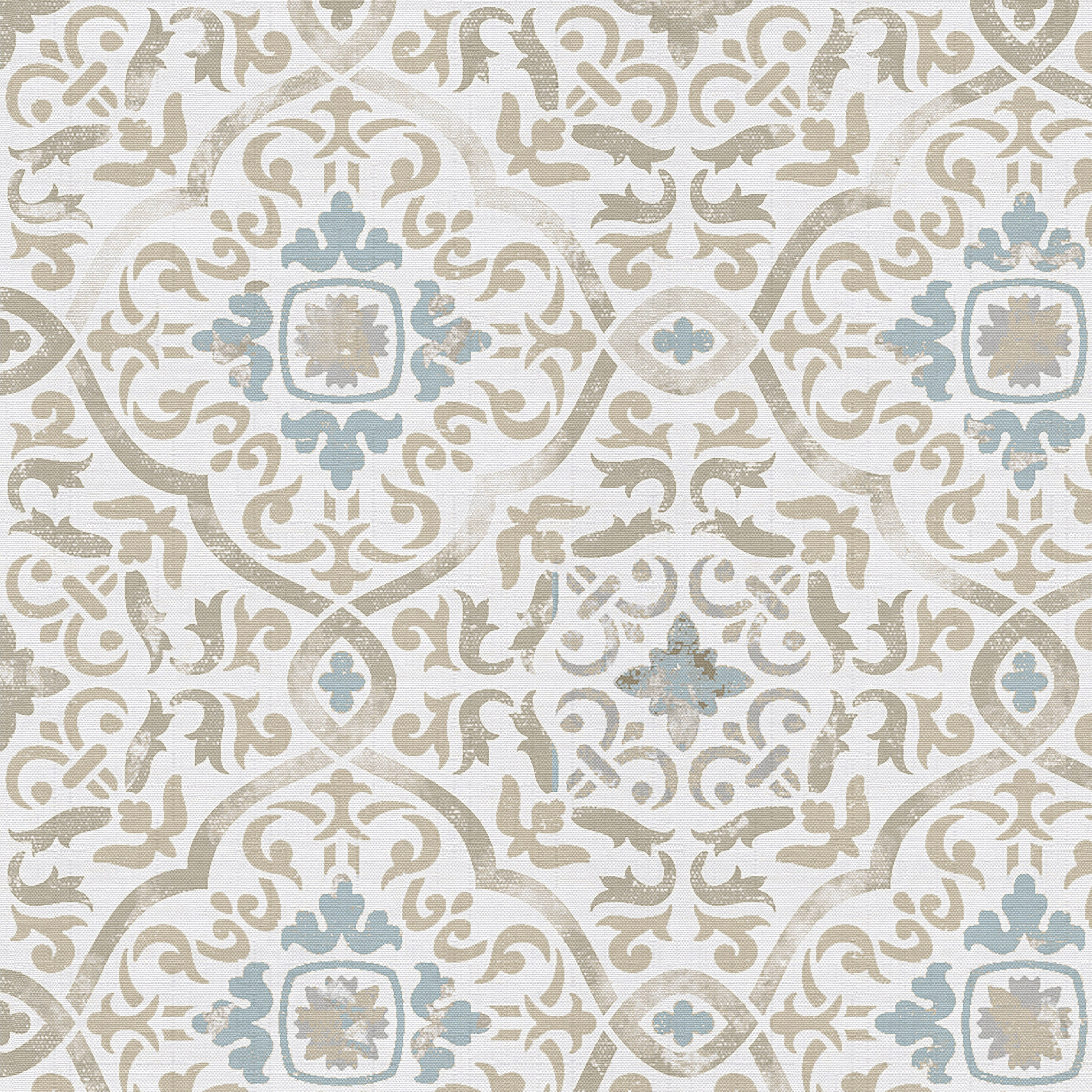 LEVOLOR 508680 Terrazzo Stone/Surf Room darkening Polyester Roller shade swatch