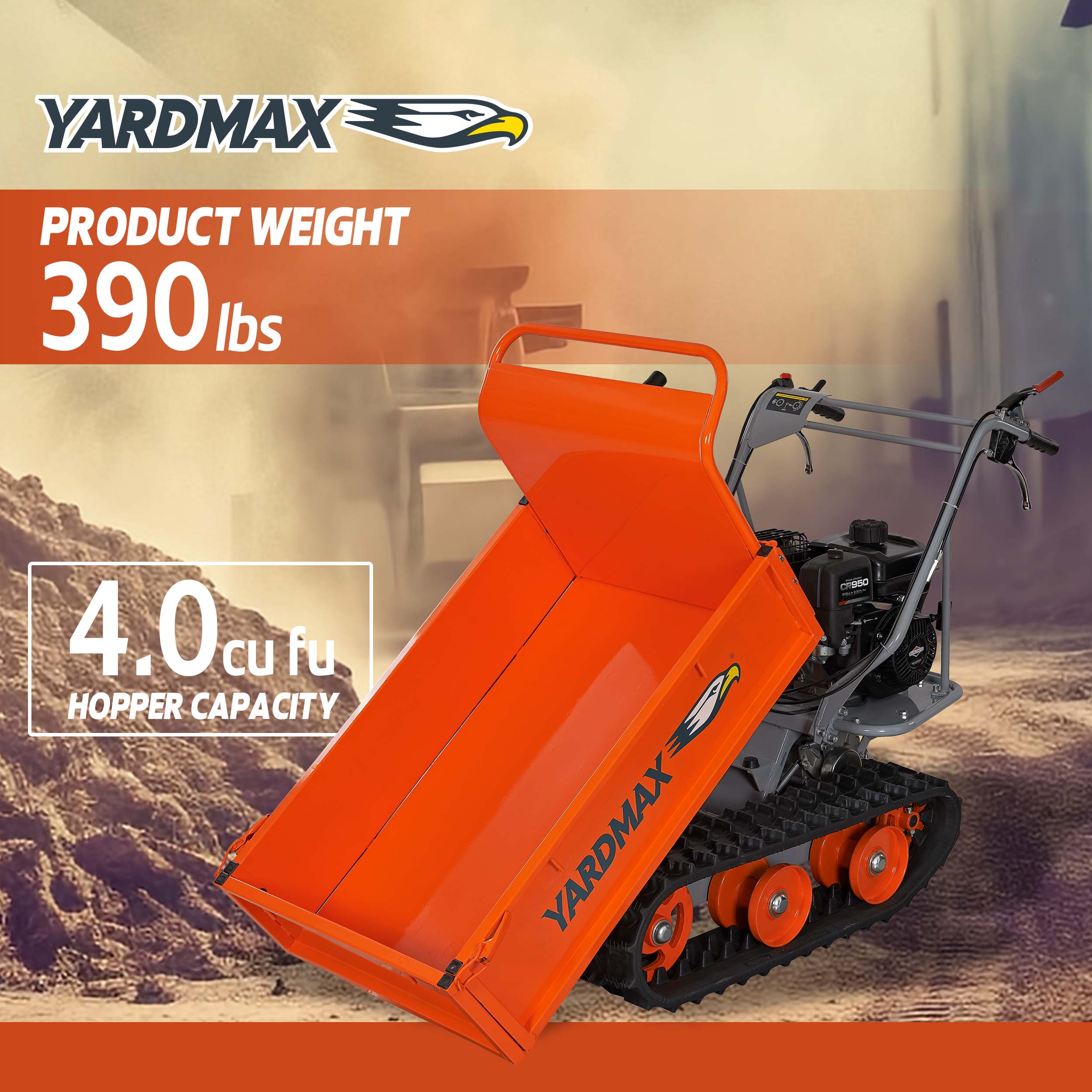 YARDMAX YD8203 Dump-Cart - View #9