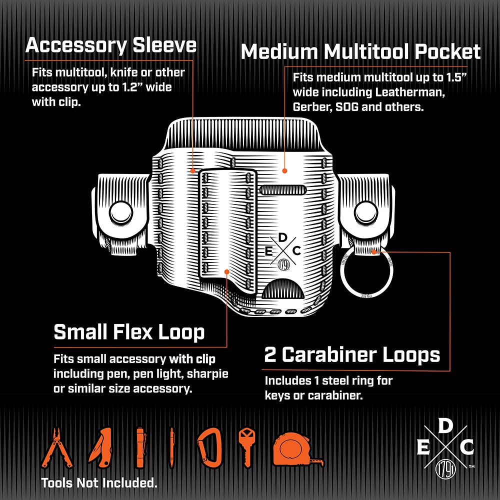 1791 Everyday Carry WEB-ST-AS-SF-BUR-A Tool-Pouches - View #2