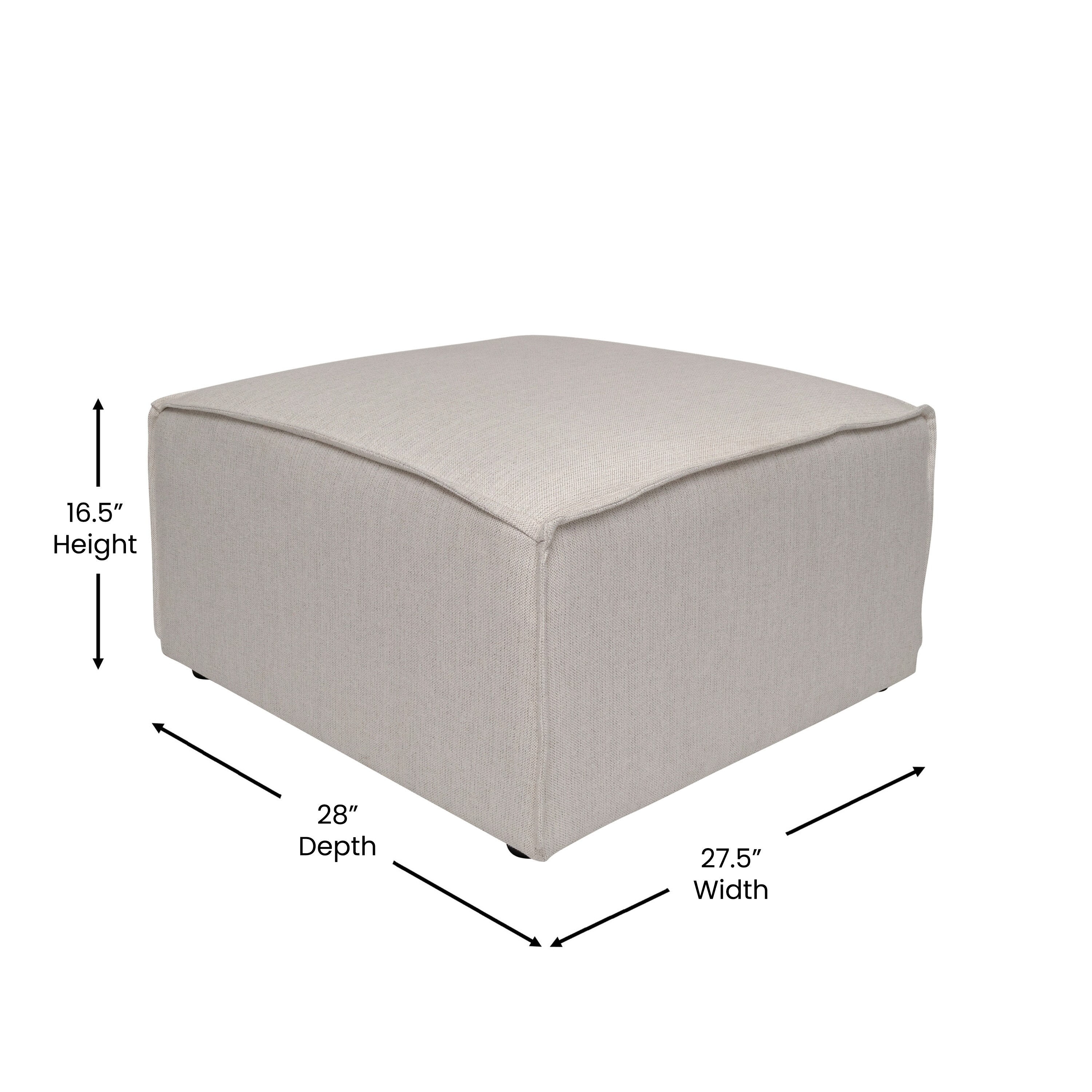 Flash Furniture 196861114854 Indoor-Ottomans - View #6
