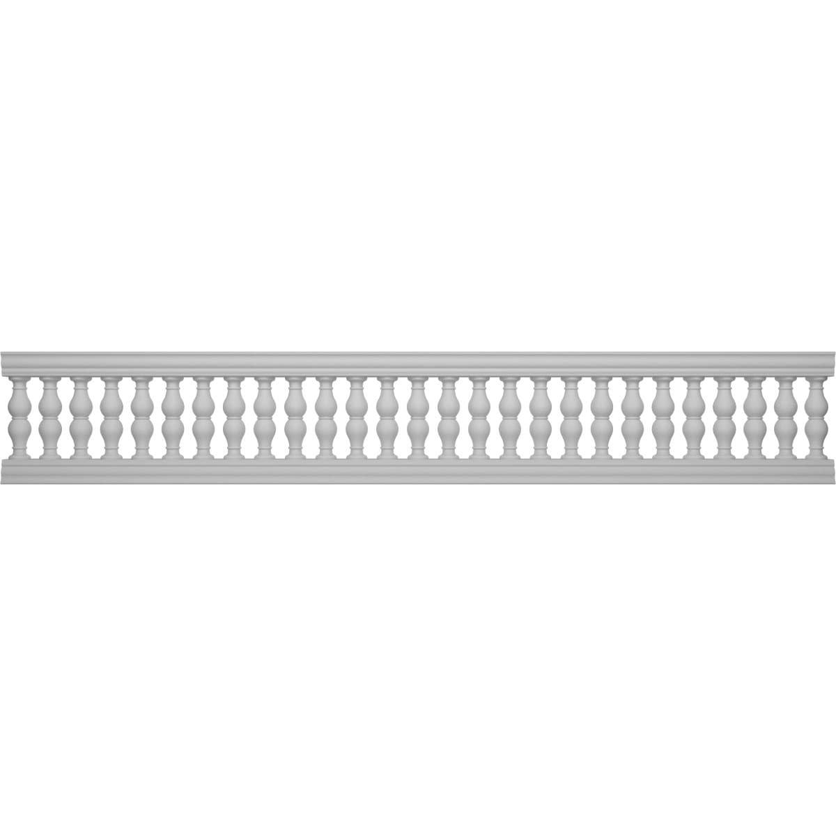 Ekena Millwork BALK32X180AVN FiberThane 16-Feet x 32-Inches Avalon Fiberglass Deck Rail Kit