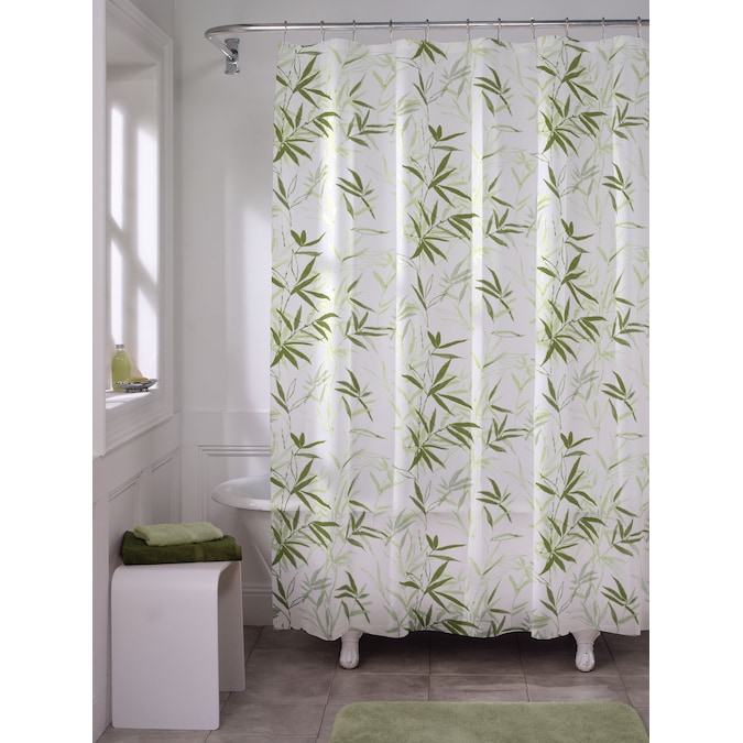 Eva Peva Green Patterned Shower Liner, Is 100 Peva Shower Curtain Safe