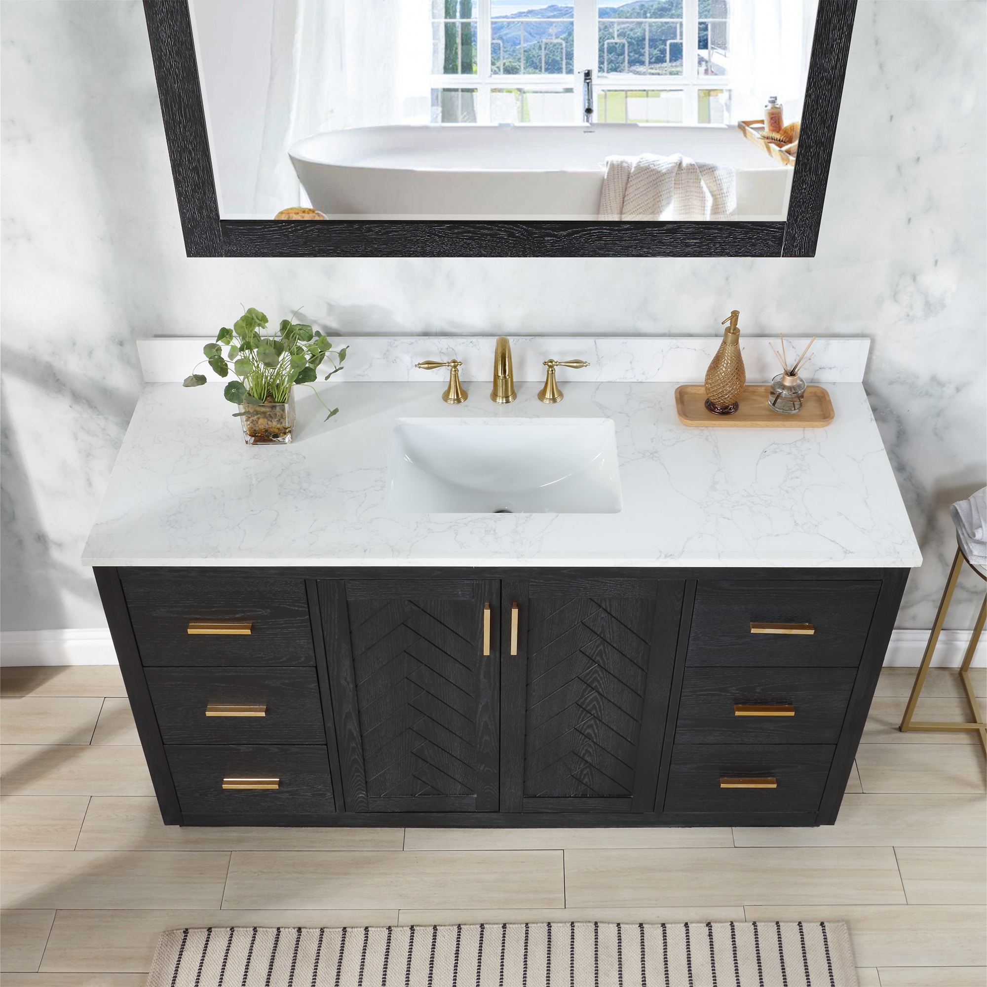 Altair 543060S-BO-GW-NM Bath-Vanity-Combo - View #6