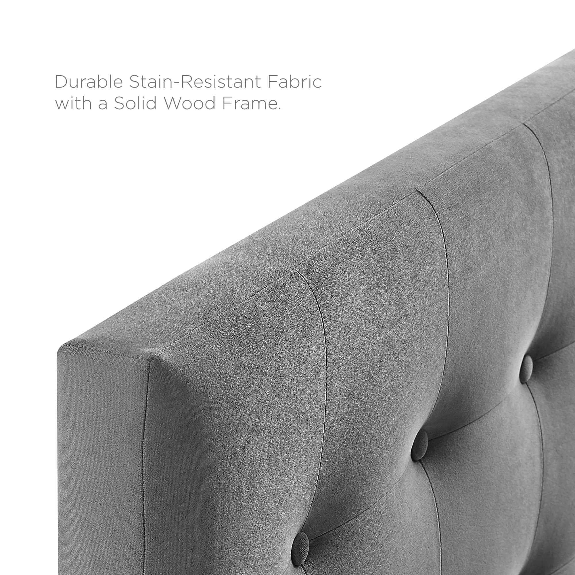 Modway MOD-6115-GRY Upholstered-Headboards - View #2