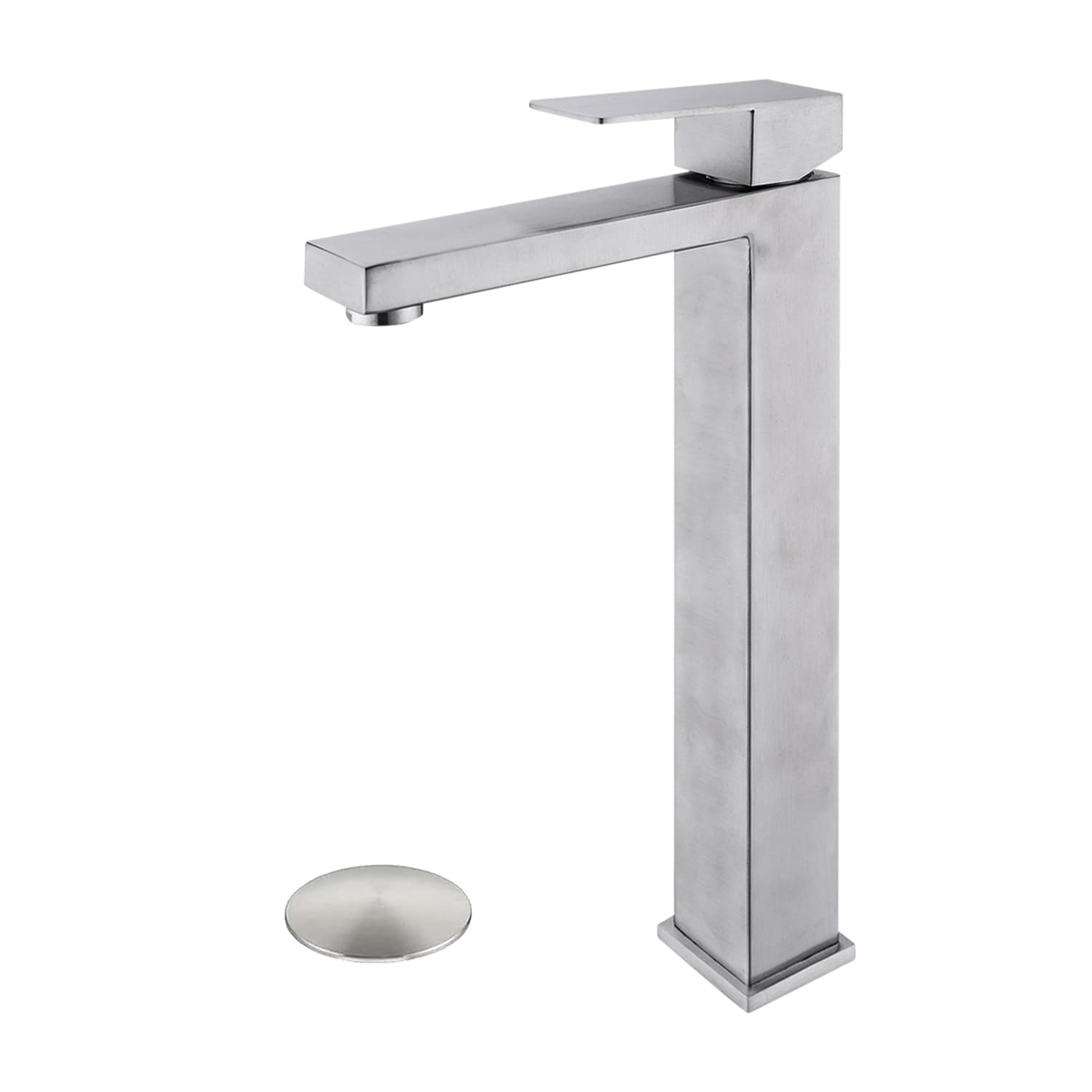 Vorene - Single-Handle Bathroom Sink Faucet Pop-Up No Overflow