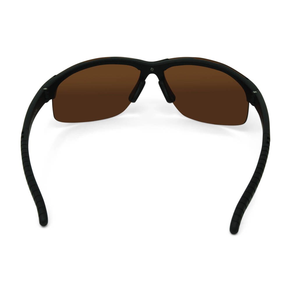 Flying Fisherman Adult Unisex Polarized Black Frame, Amber Lens Plastic  Sunglasses at