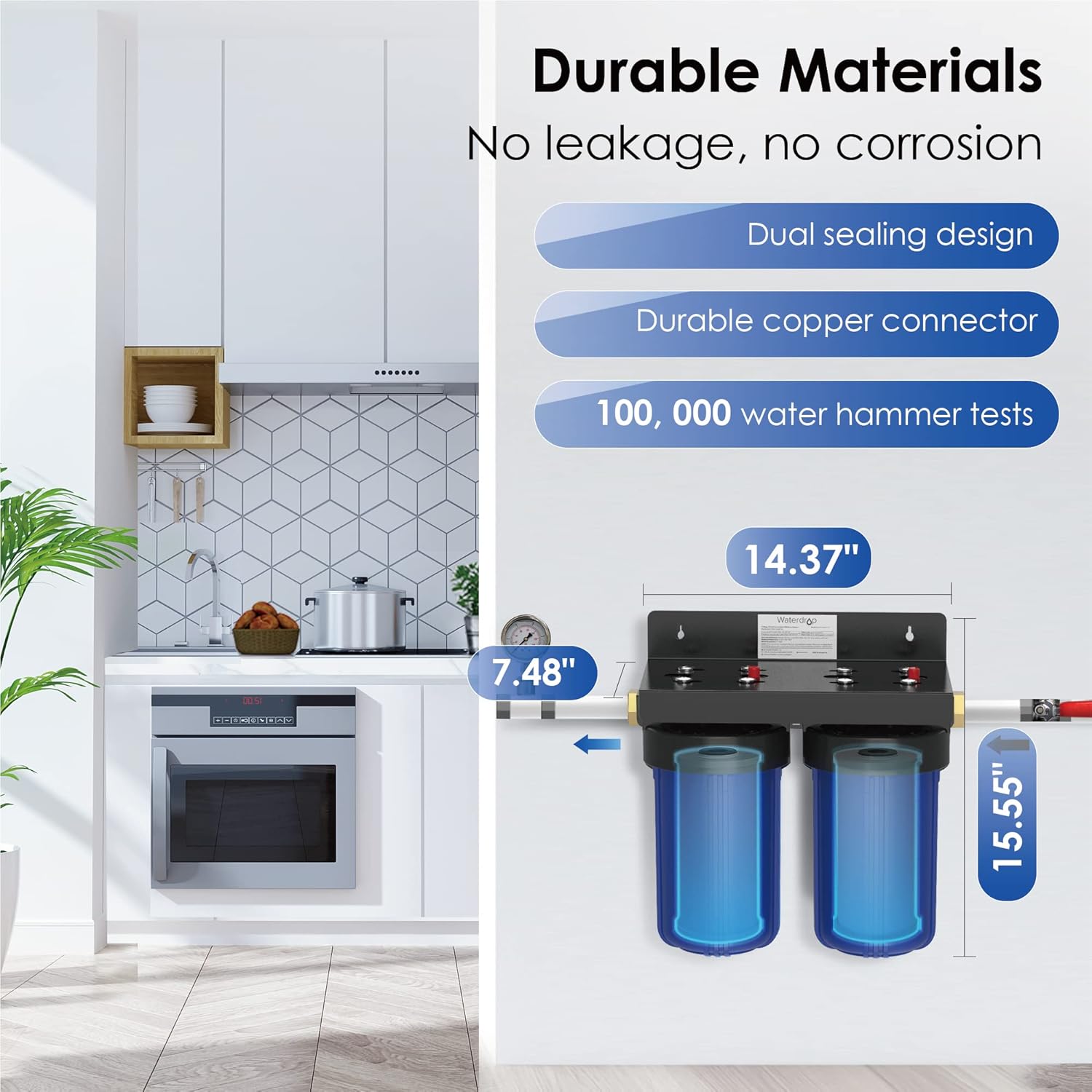Waterdrop B-WD-WHF21F-SET Whole-House-Filtration-Systems - View #6