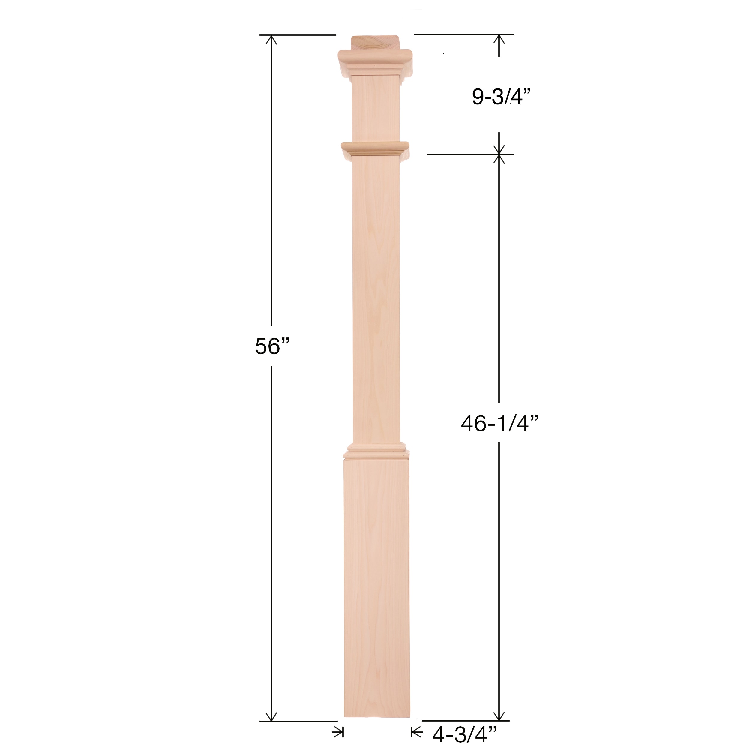 RELIABILT WG995PLOAK Interior-Stairpart-Newel-Posts - View #4