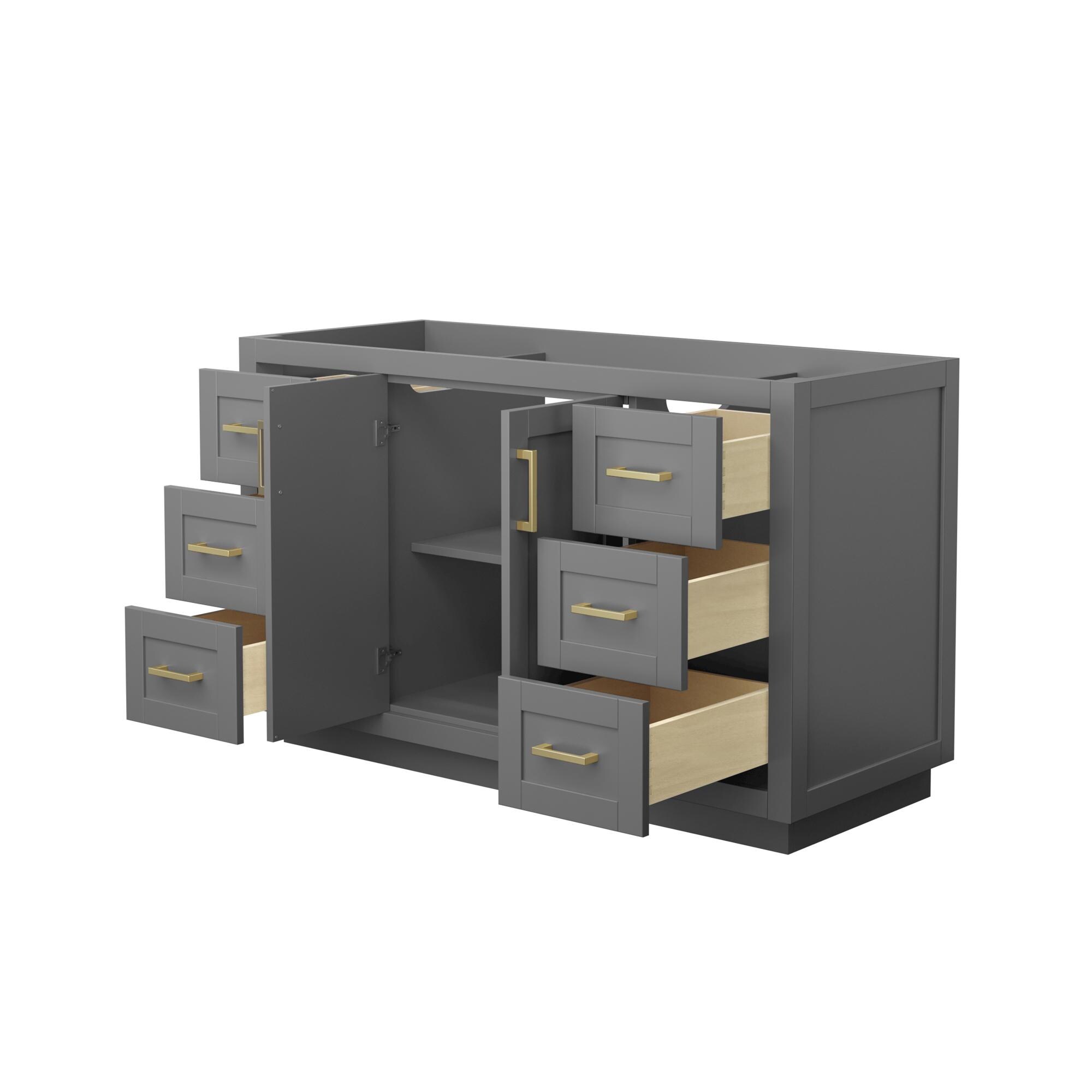Wyndham Collection WCF292954SGGCXSXXMXX vanities - View #2
