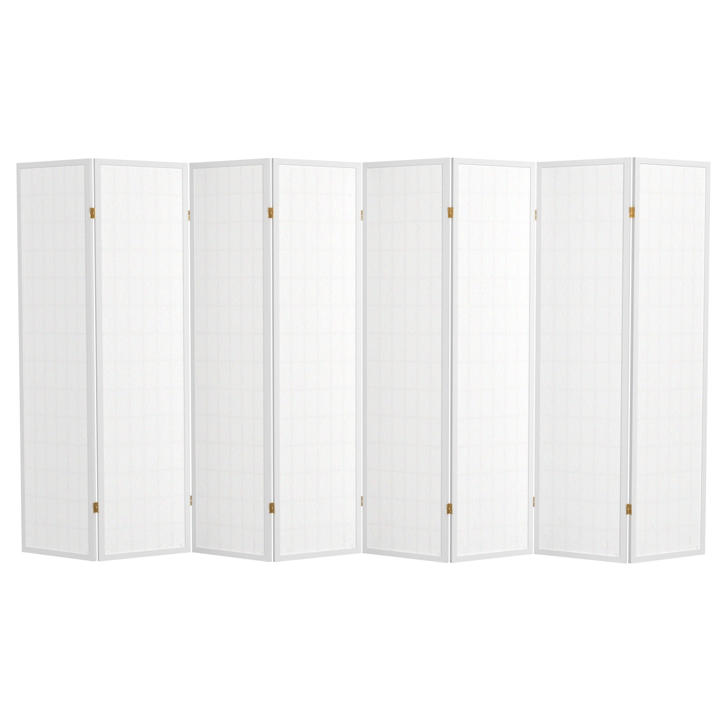 Oriental Furniture SSCWP-8P-WHT Indoor-Privacy-Screens - View #2