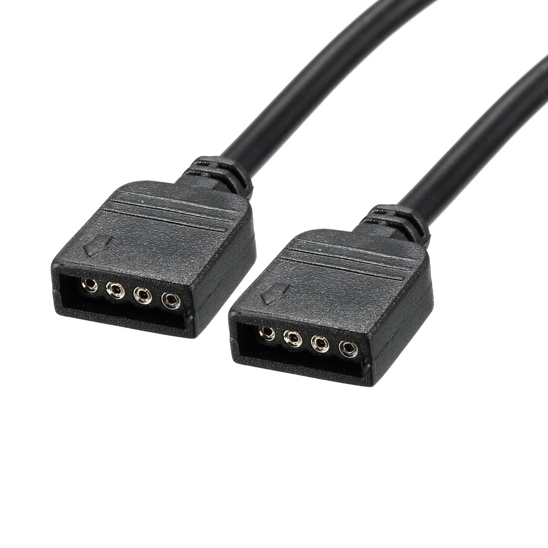 Unique Bargains RGB Splitter Cable Female to Female 4 Pin Extension ...