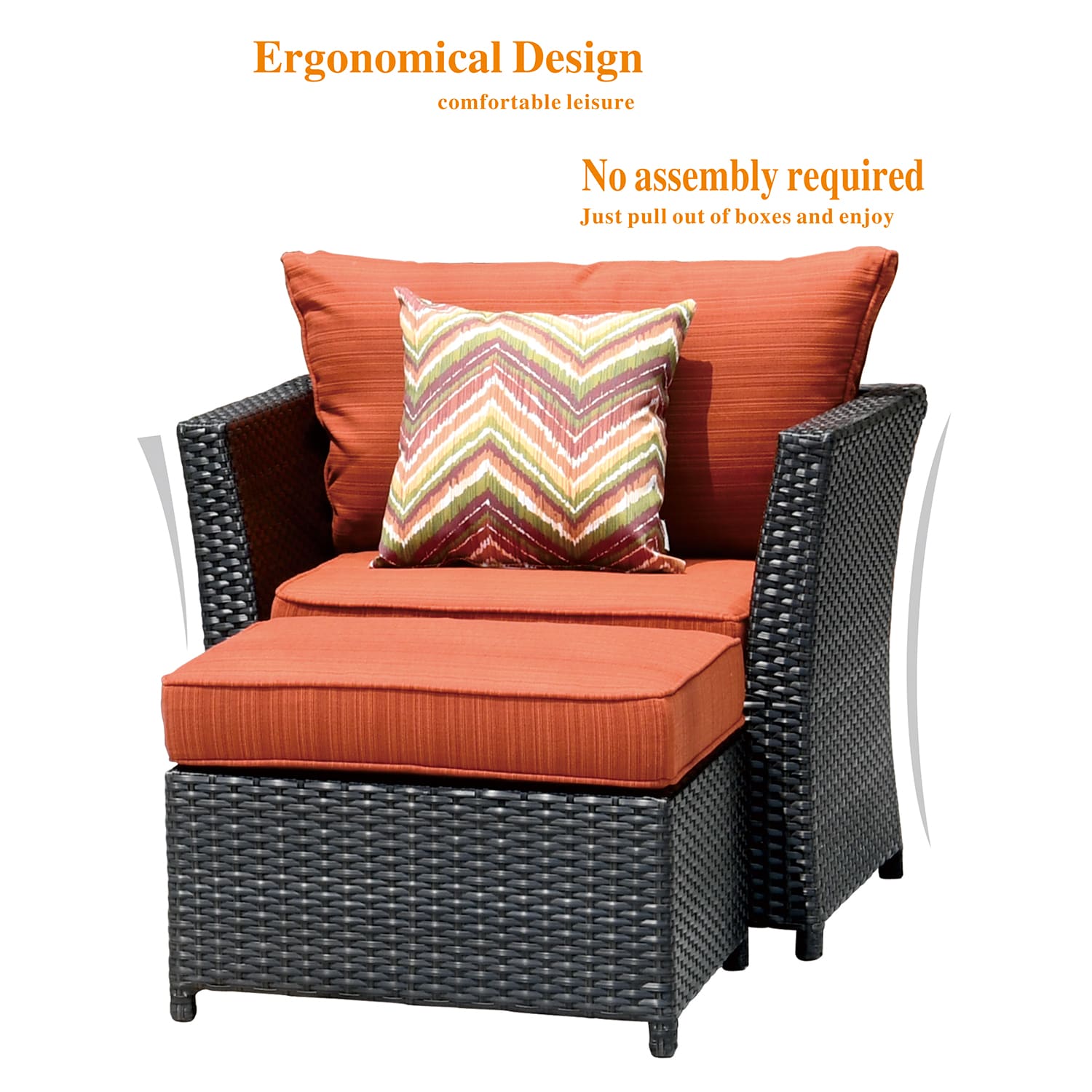 Pouuin SRFPRSA805 Patio-Sofas-Daybeds - View #3