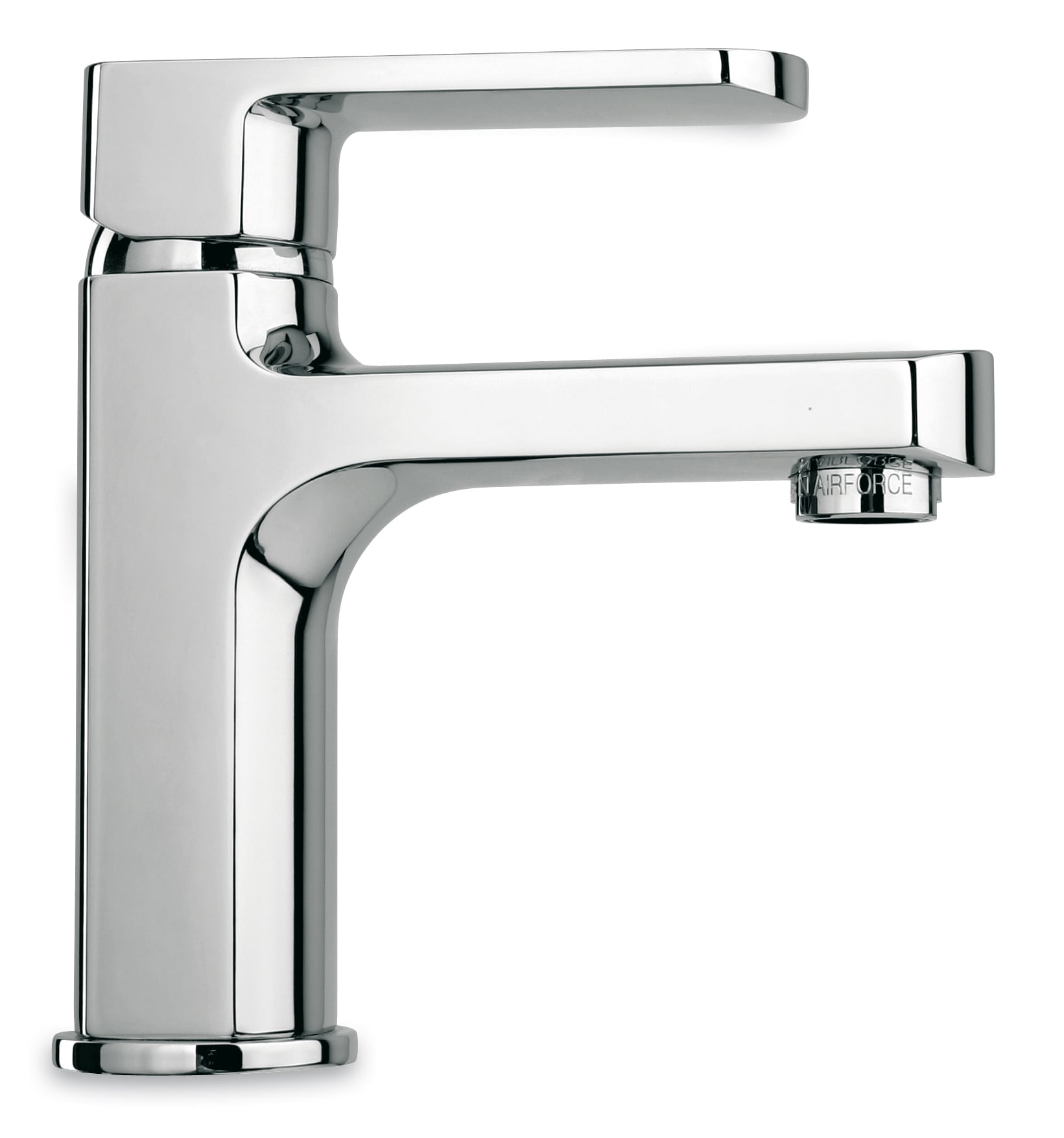 LaToscana 86CR211 Novello Polished Chrome 4-in centerset 1-handle Low-arc Residential Handle Bathroom Sink Faucet with Drain with Deck Plate