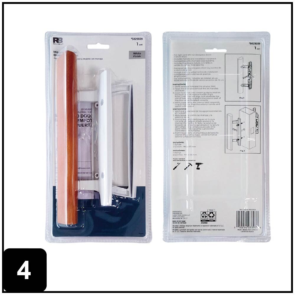 RELIABILT 34172PHCLG Sliding-Patio-Door-Handles - View #5