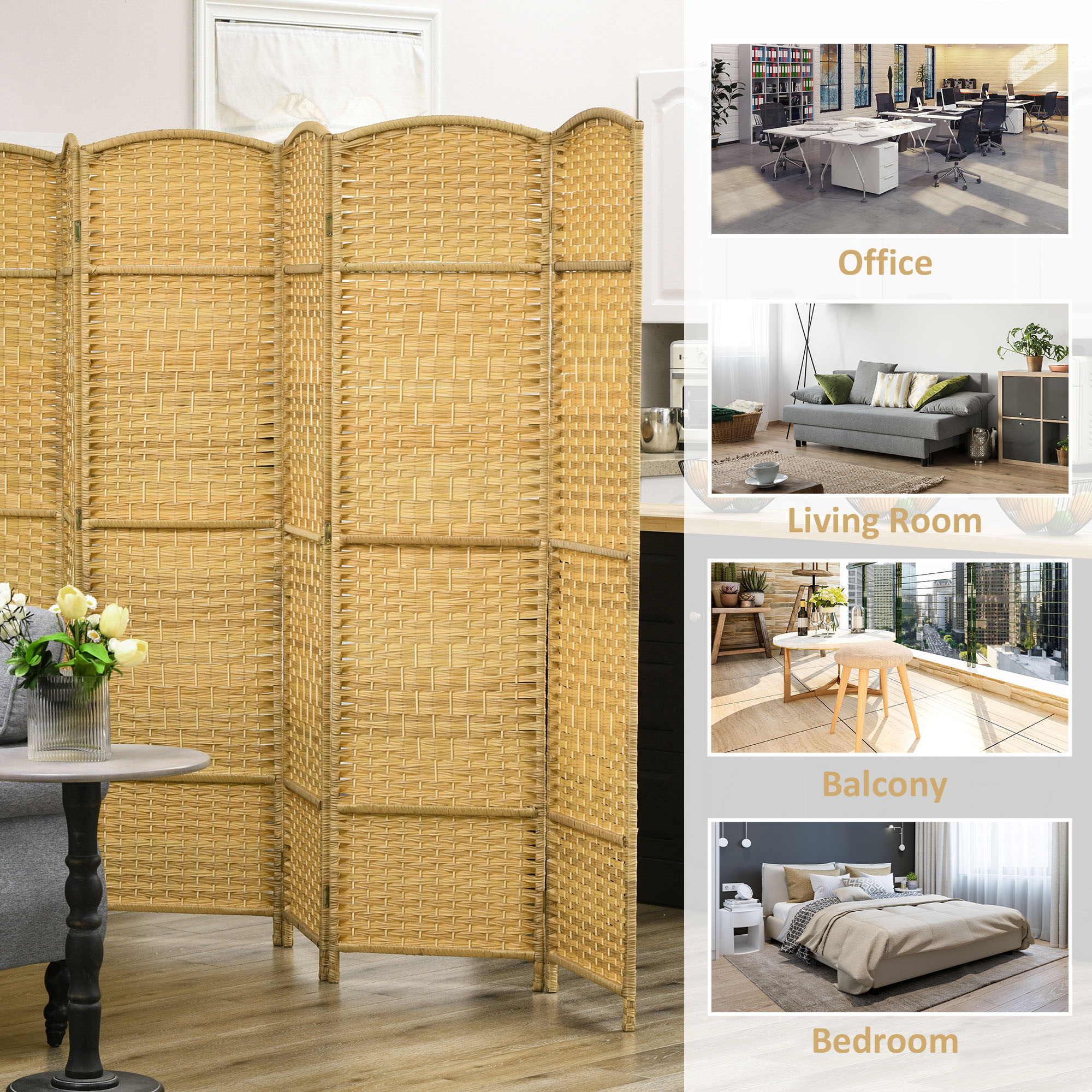 HomCom 830-816V02ND Indoor-Privacy-Screens - View #8