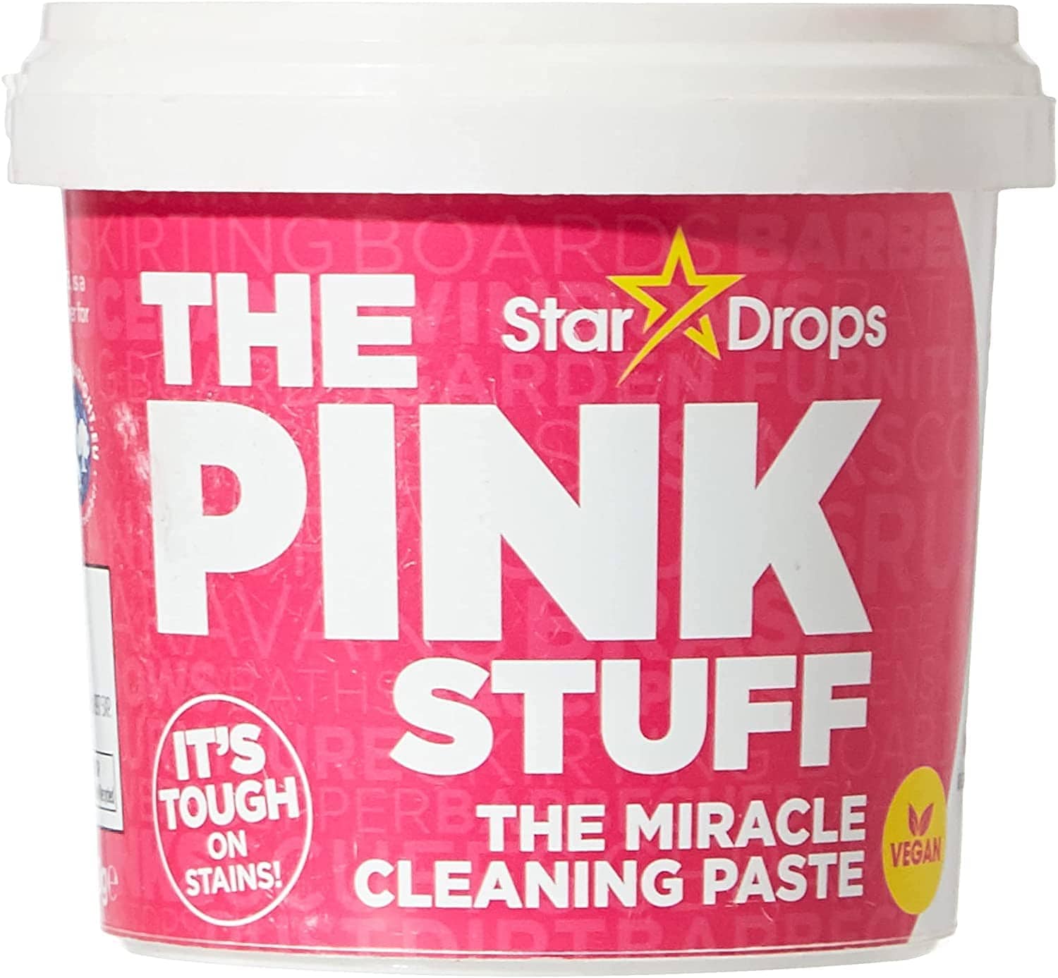  Stardrops - The Pink Stuff - The Miracle Scrubber Kit - 2 Tubs  of The Miracle Cleaning Paste With Electric Scrubber Tool and 4 Cleaning  Brush Heads : Health & Household