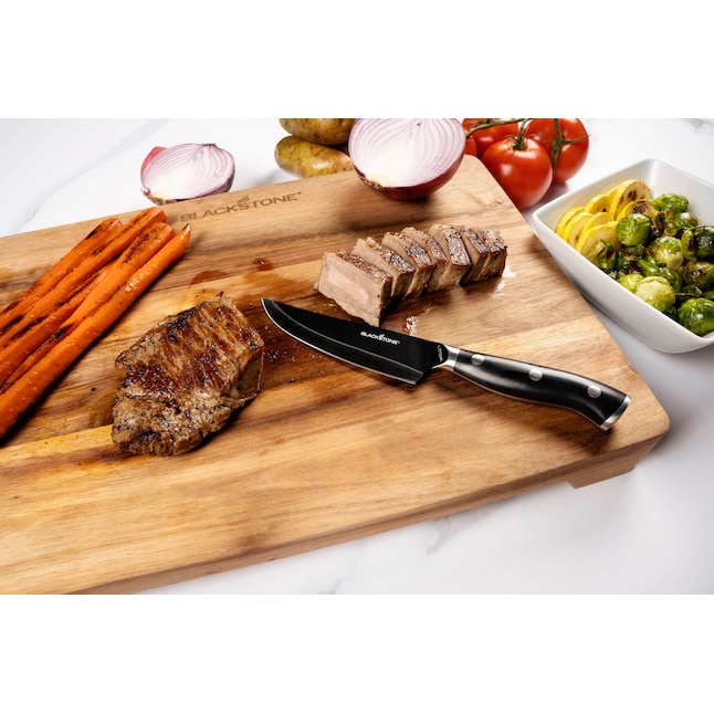 Blackstone 4-Piece Steak Knife Steel Tool Set in the Grilling