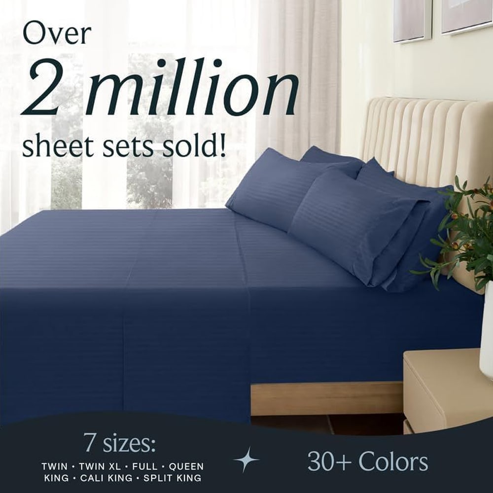 LuxClub B0BBPJ1LHS Sheet-Sets - View #3