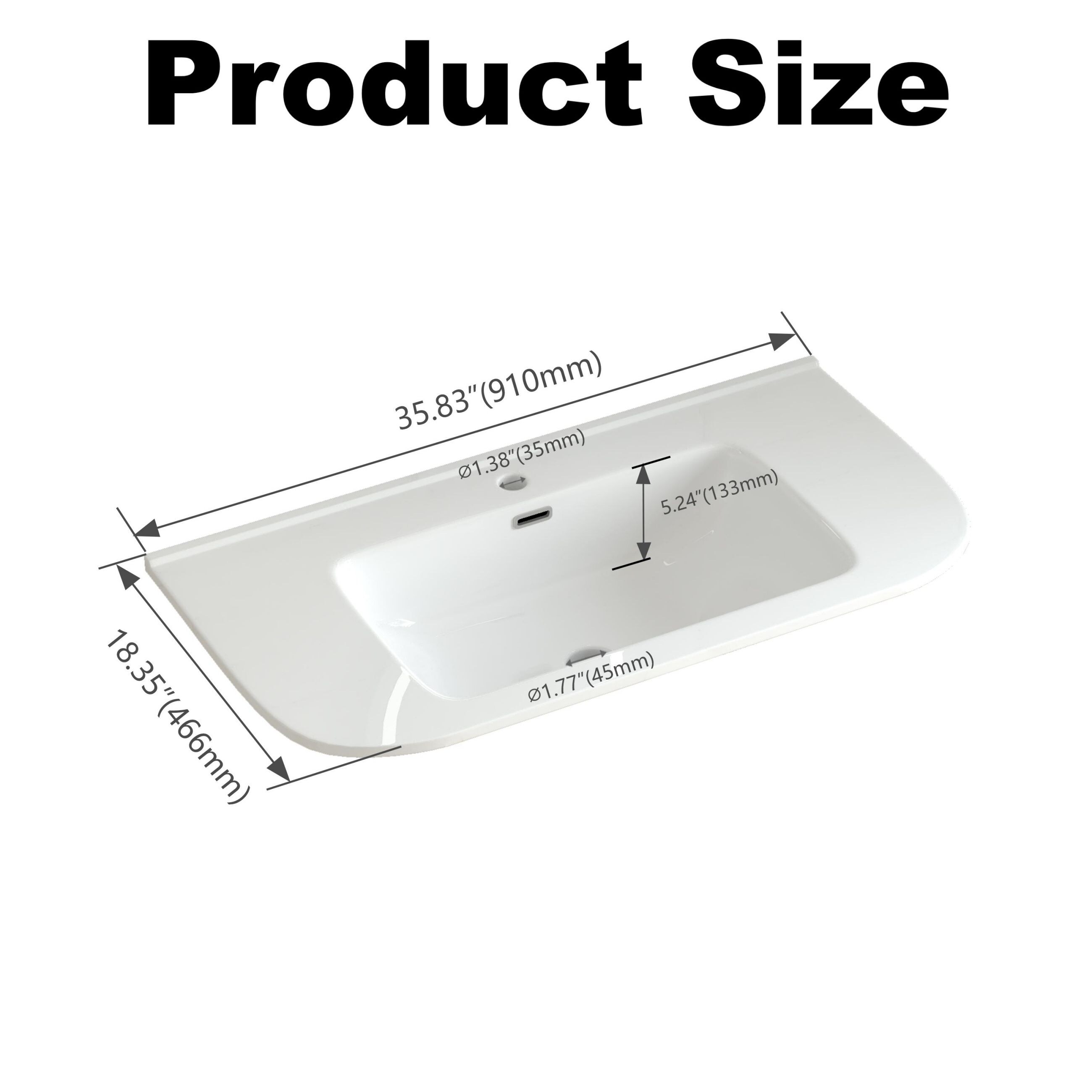 WELLFOR EEX9B6036FB Bath-Vanity-Combo - View #5