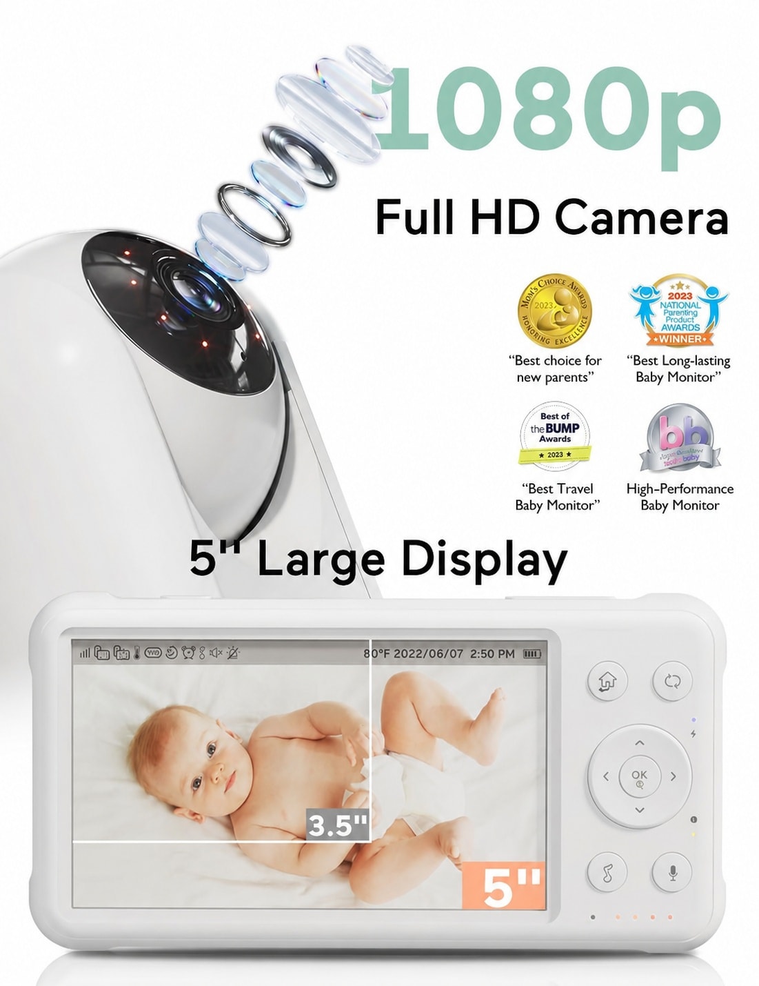 AOIZGMY LAZ0716Z072 Baby-Monitors-Accessories - View #2