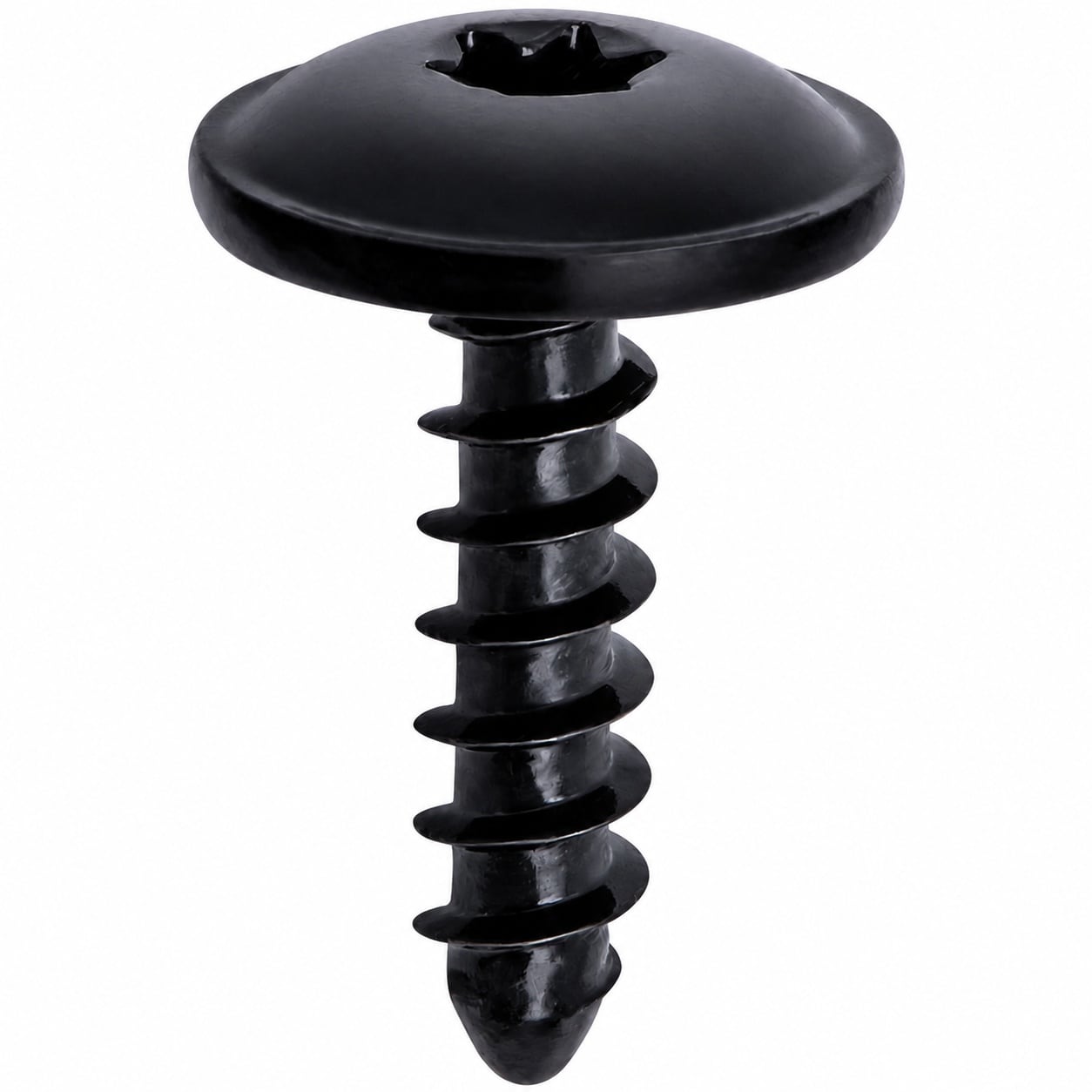 AKSCYZM  M5 2.12 x 19mm T25 Torx Truss Head Black Zinc Fender Liner Splash Guard Screws Compatible with VW Audi Porsche N90892001 N90775001