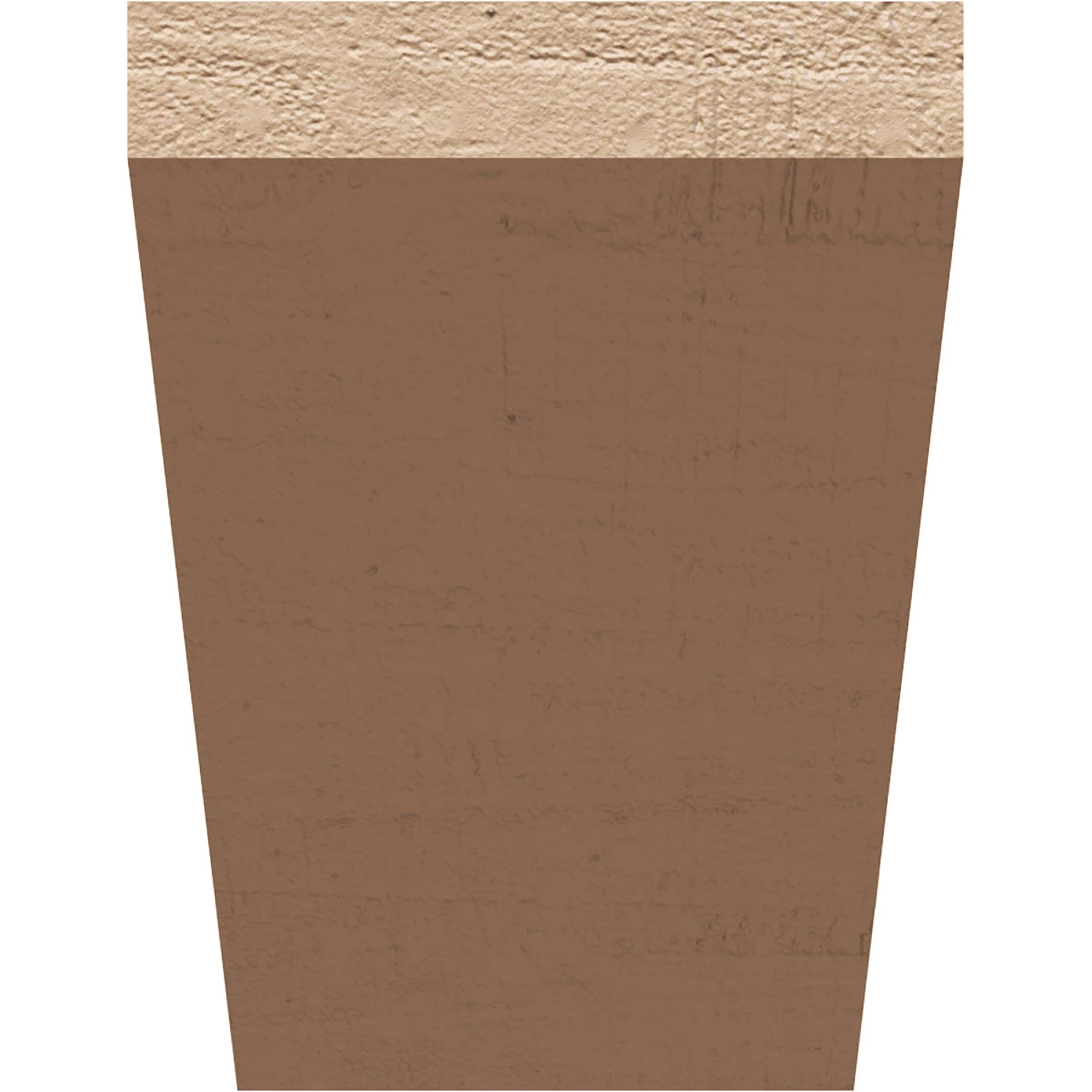 Ekena Millwork RFTU04X06X20CONRCPR Exterior-Brackets-Braces - View #2