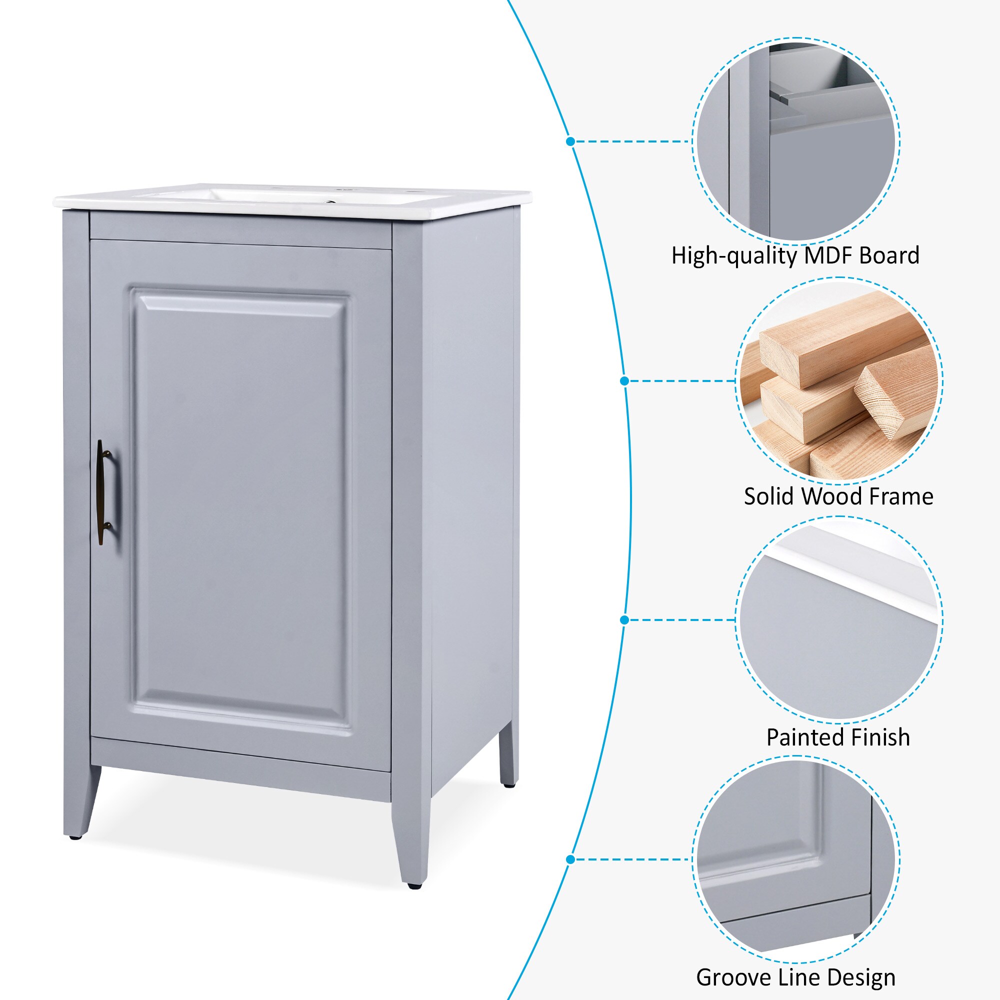 Christopher Knight Home 322886 Bedroom-Vanities - View #5