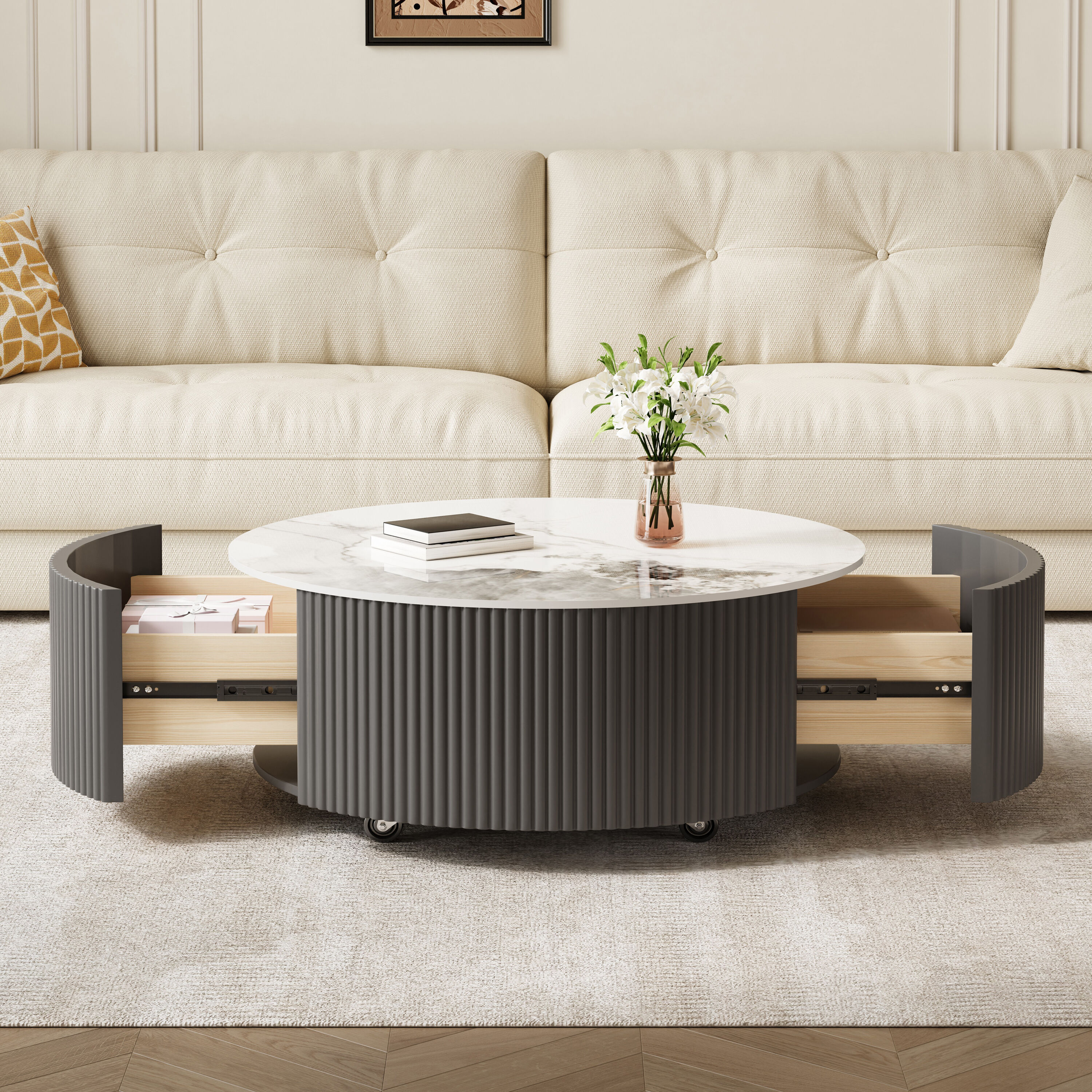 ModernLuxe L3P-N735P328523G Coffee-Tables - View #4