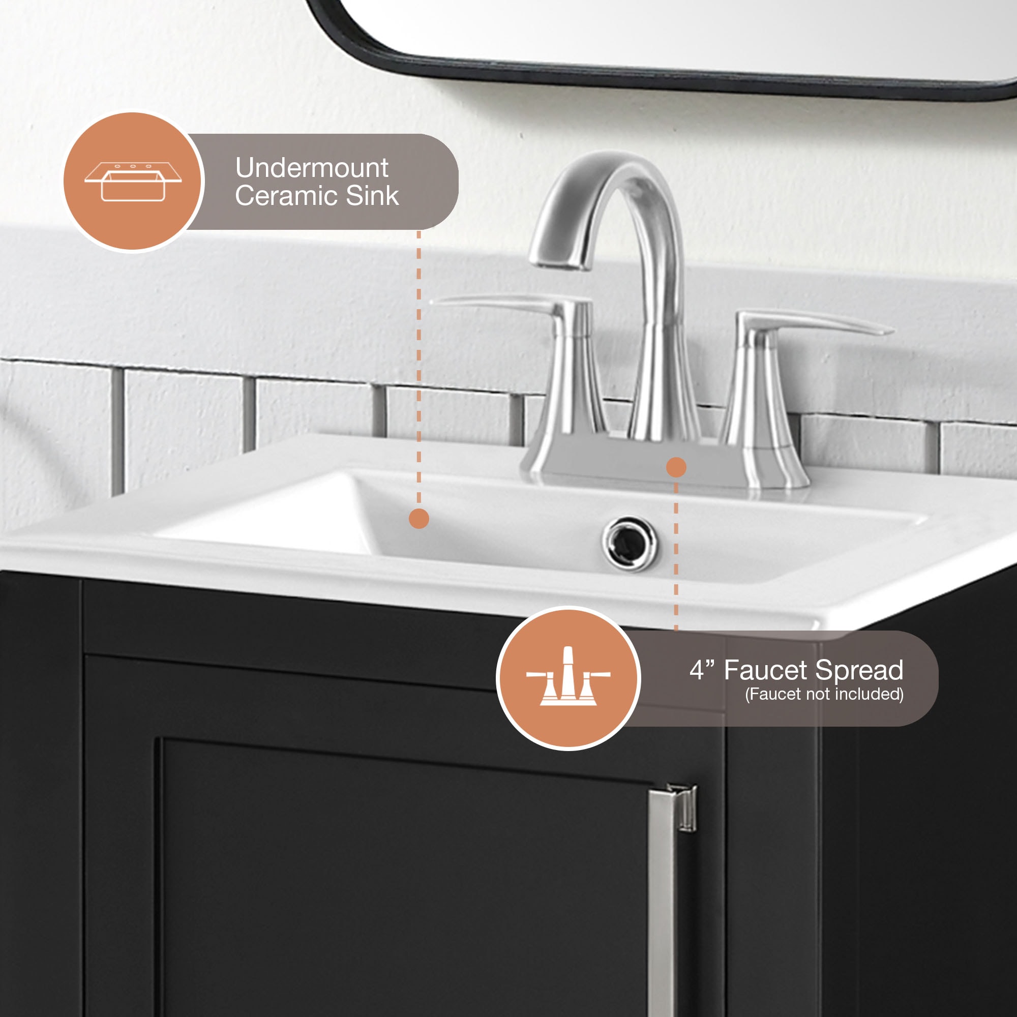 allen + roth CHESSY 18TB Bath-Vanity-Combo - View #5