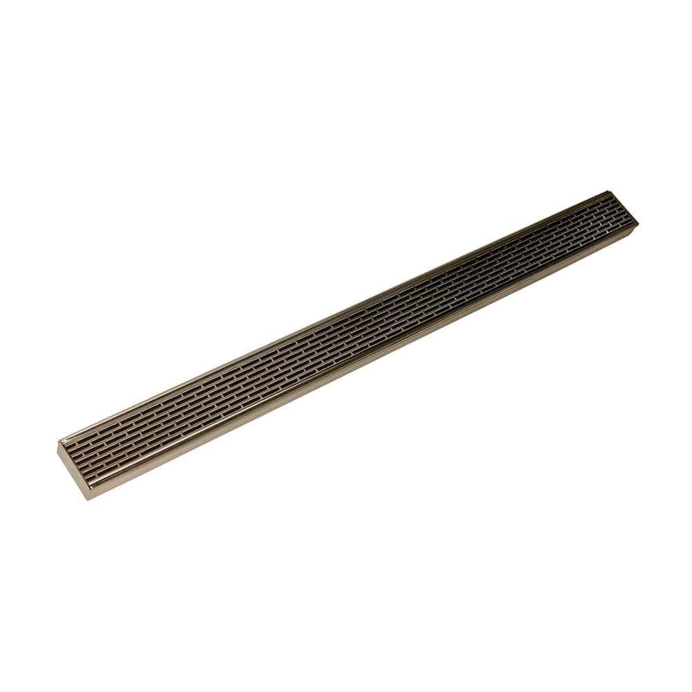 Infinity Drain  FXLT 6532 32 Inch FX 65 Series Complete Kit with Perforated Offset Slot Grate