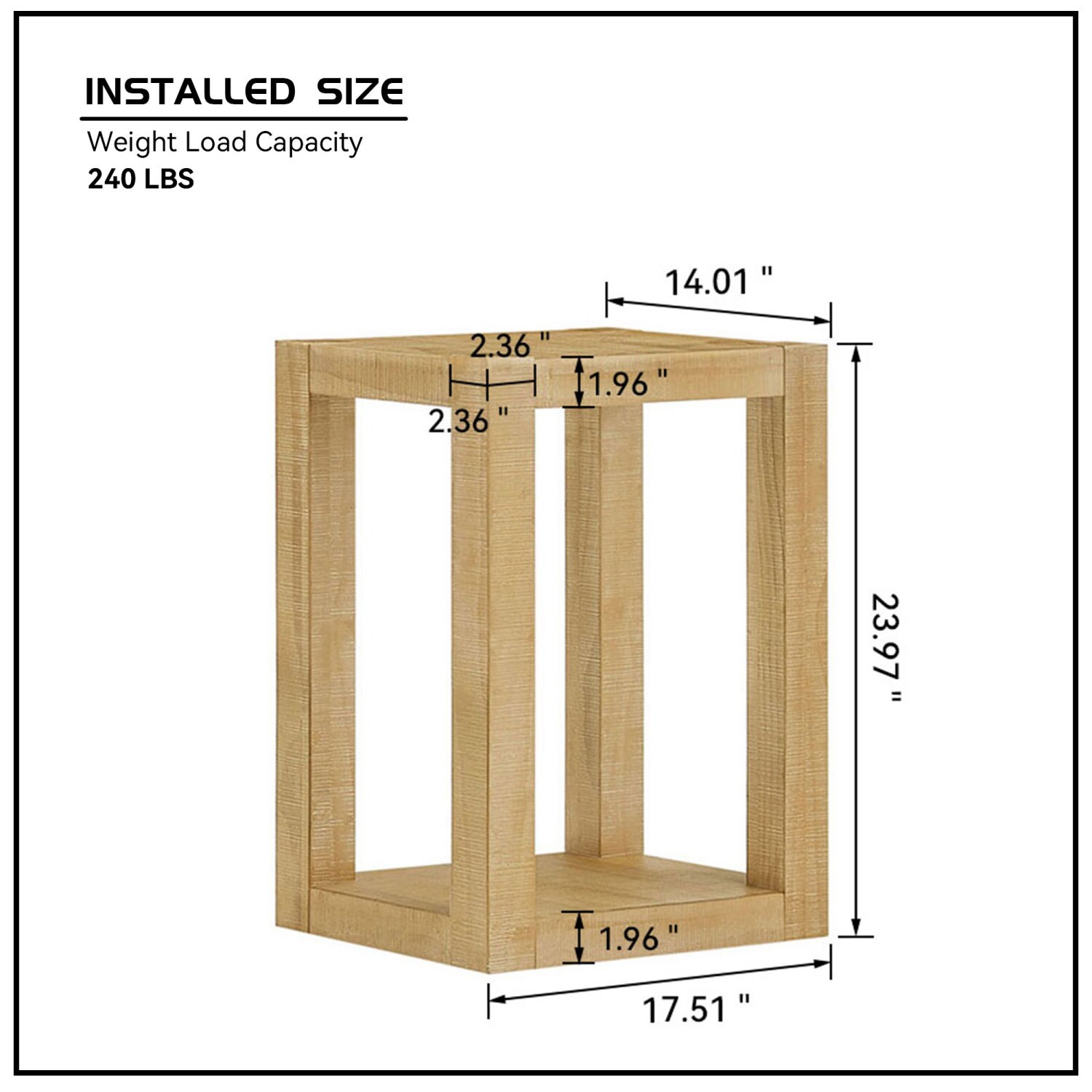 Streamdale Furniture W2582P344515 Console-Sofa-Tables - View #6