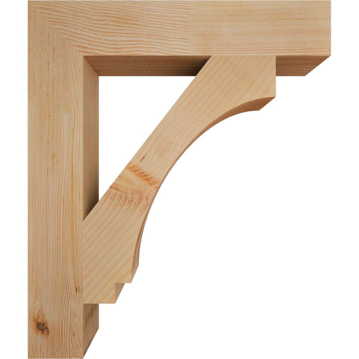 Ekena Millwork BKT04X22X26IMP05SDF Exterior-Brackets-Braces - View #3