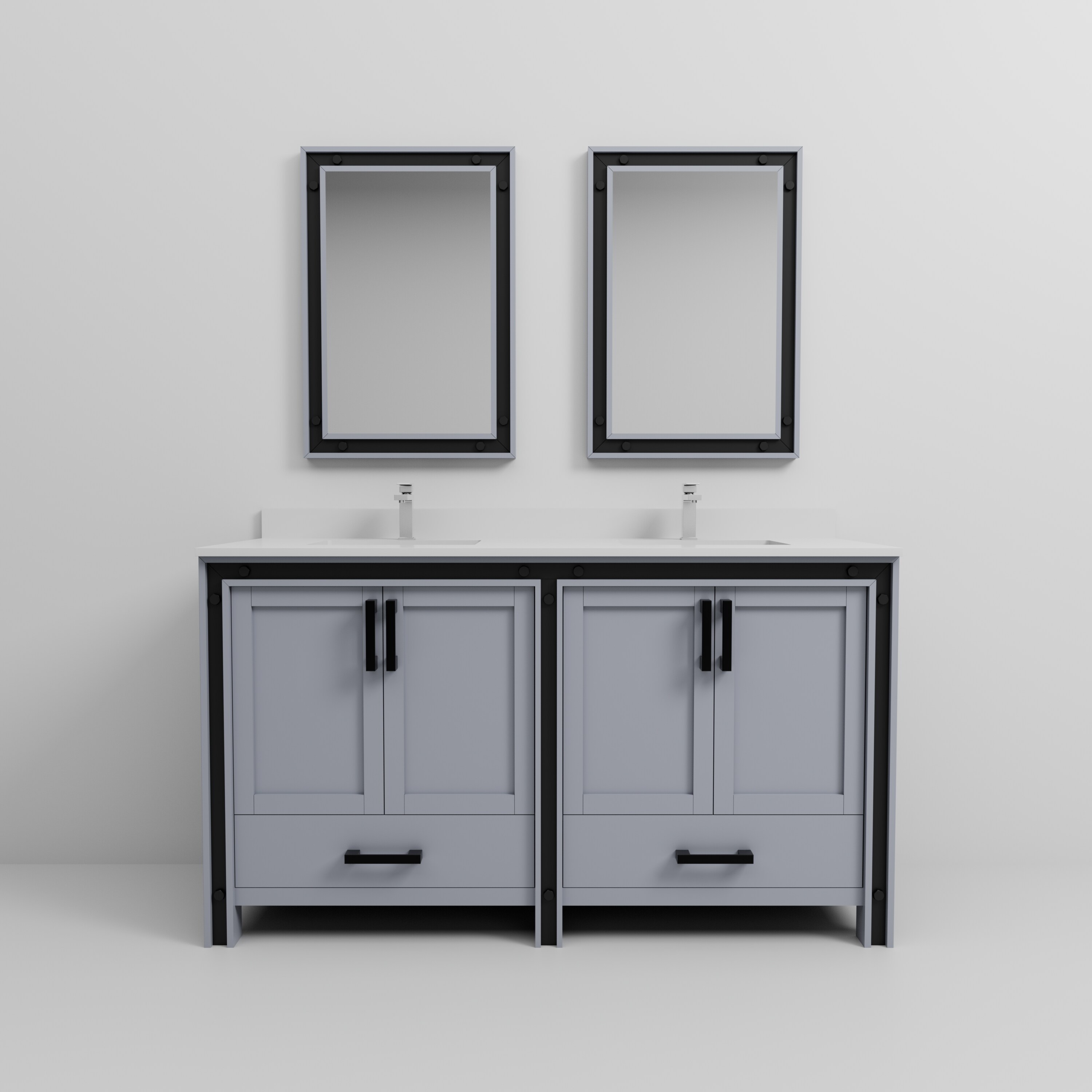 Lexora LZV352260SBJSM22F Bath-Vanity-Combo - View #11