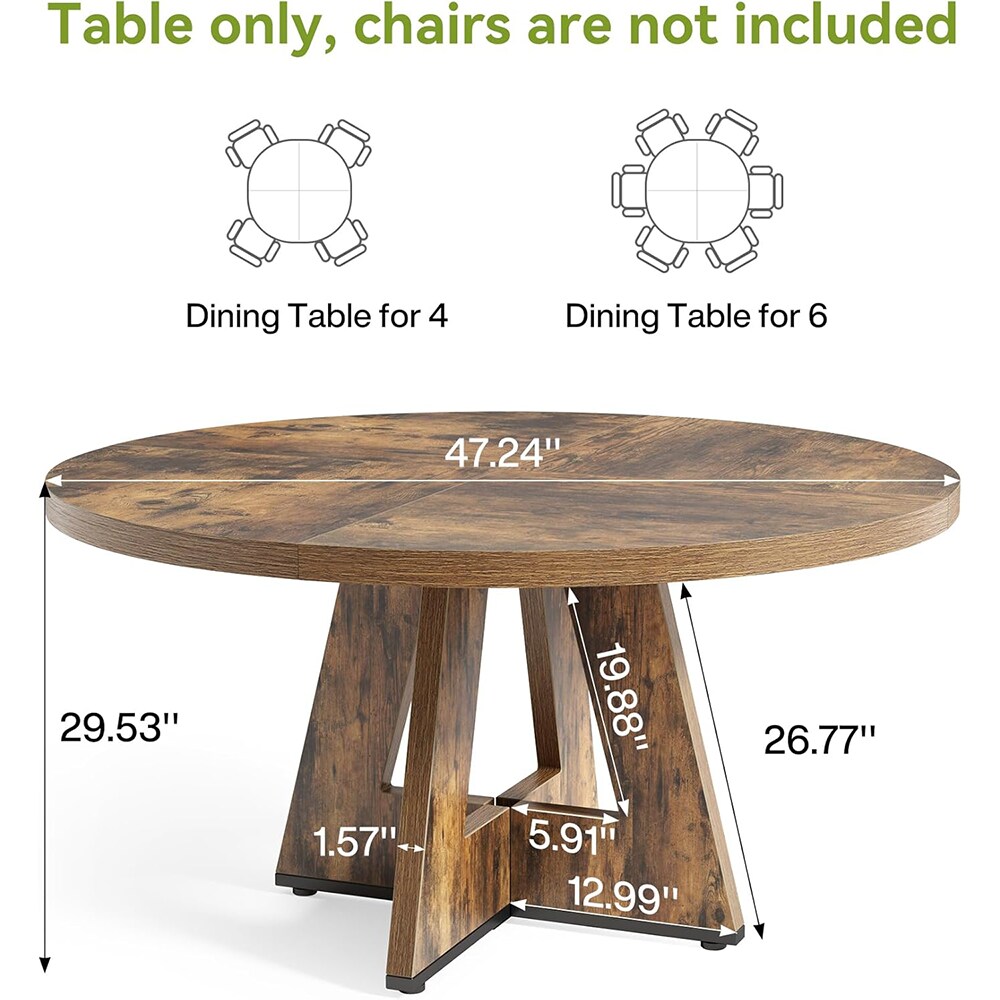 Tribesigns LWOYJL-XK00787 Dining-Tables - View #3