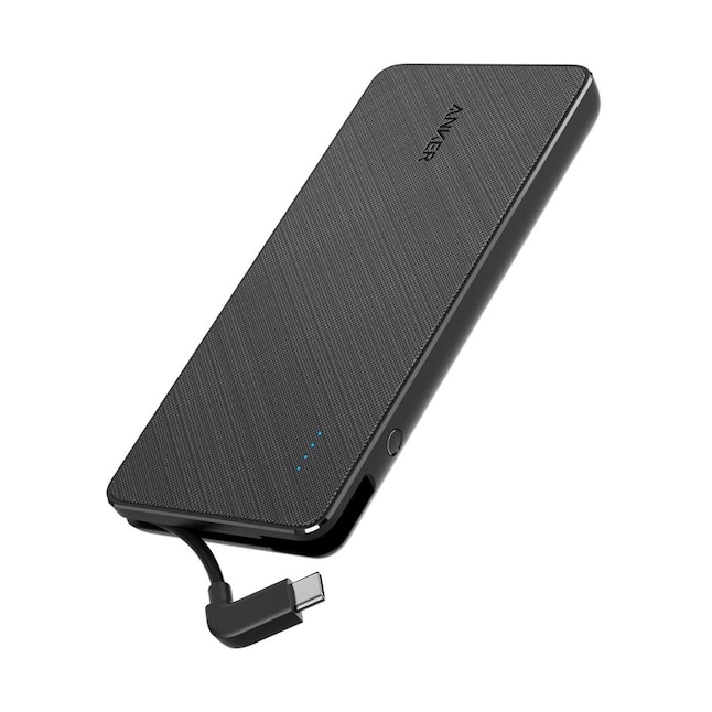 Anker Powercore Built-in Cable 10000 - Portable Power Bank with USB-C  Charging Cable - 10000mAh - Black - Type C Connector - Small Size Big Power  in the Mobile Device Chargers department at