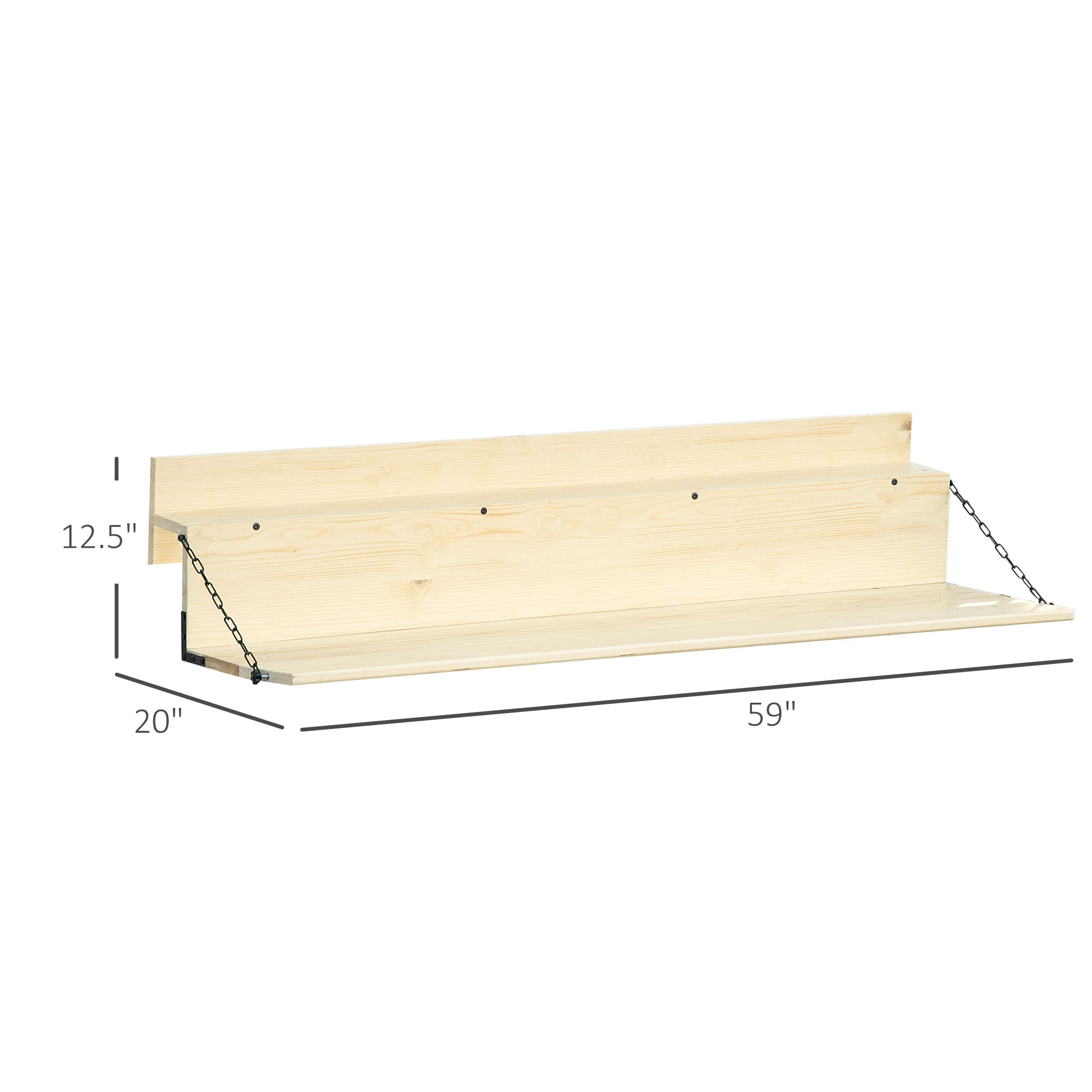 Outsunny 84G-111V00ND Patio-Tables - View #3