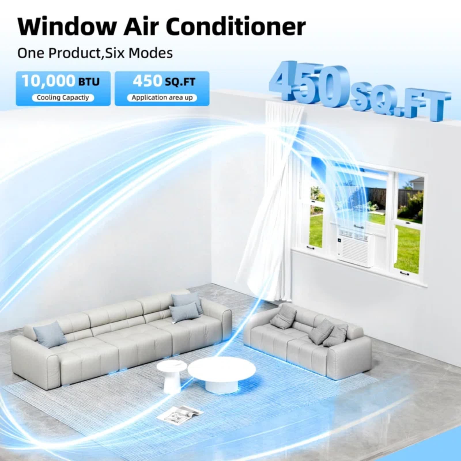 COWSAR LSA8512WAC12K Window-Air-Conditioners - View #6
