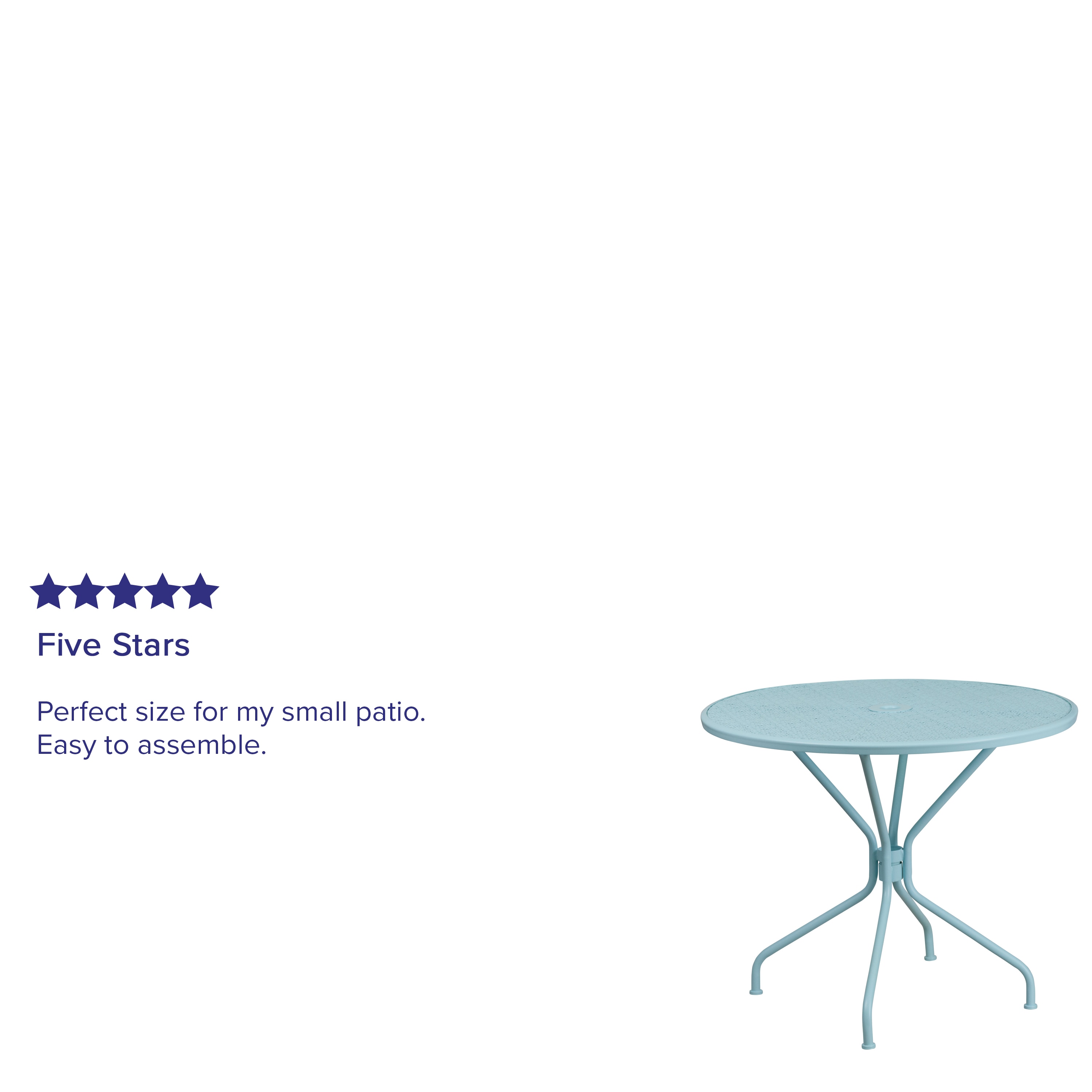 Flash Furniture 889142057659 Patio-Tables - View #4