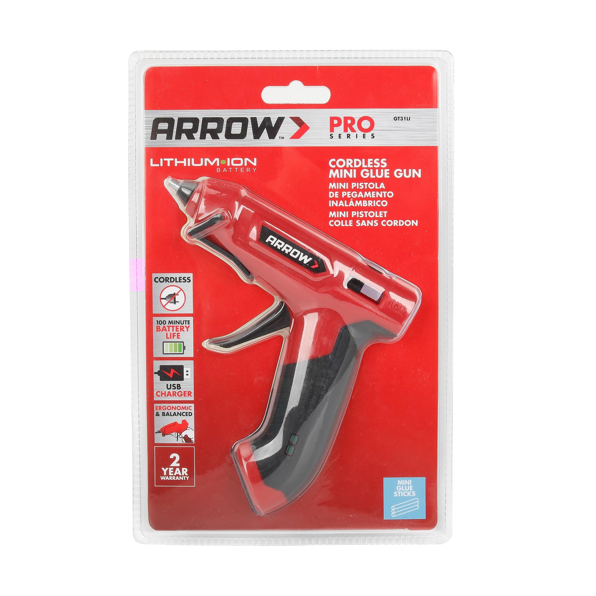 Arrow GT30LI Cordless Single Temp Glue Gun in the Glue Guns department at