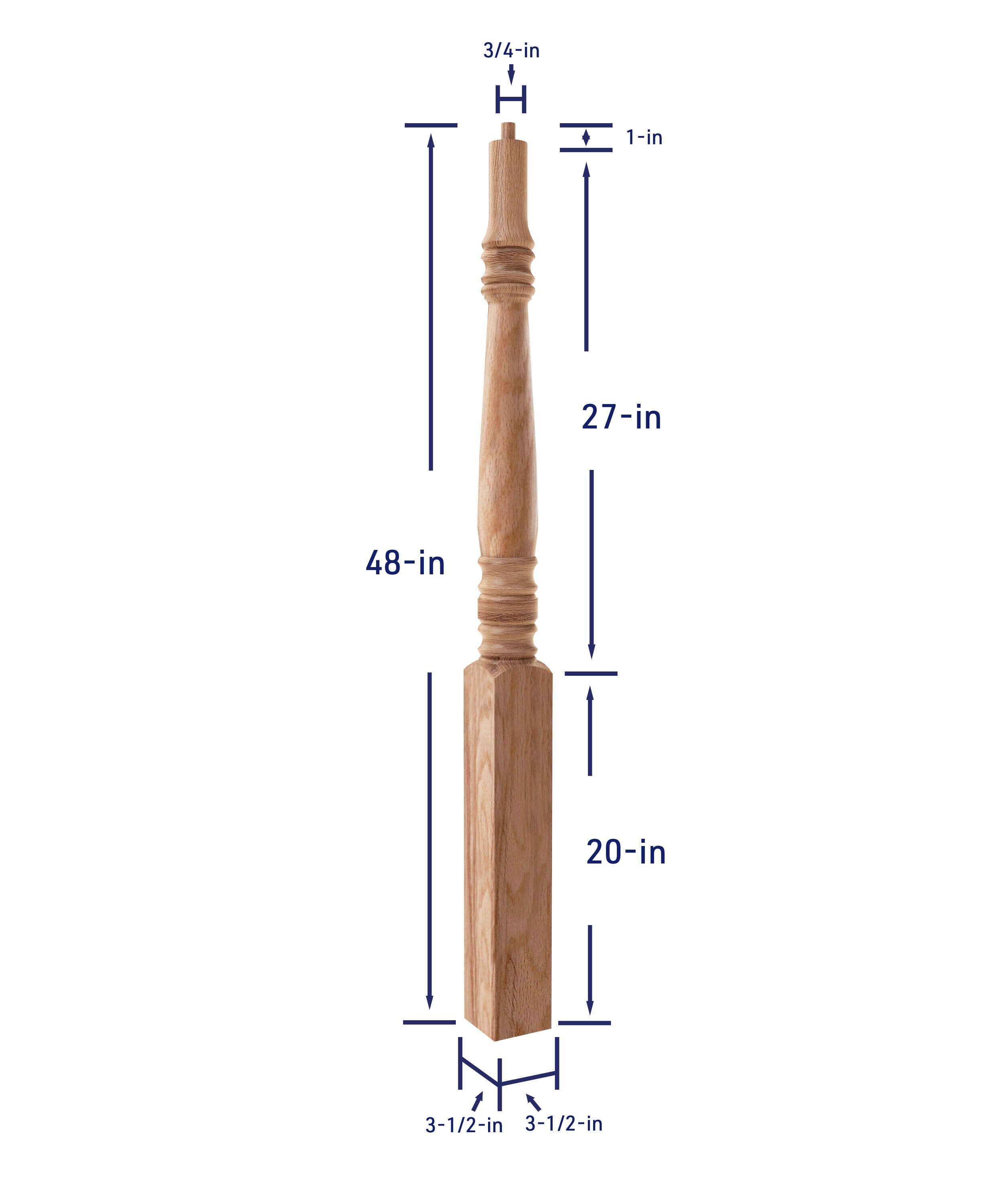 Crown Heritage 4414274 Interior-Stairpart-Newel-Posts - View #4