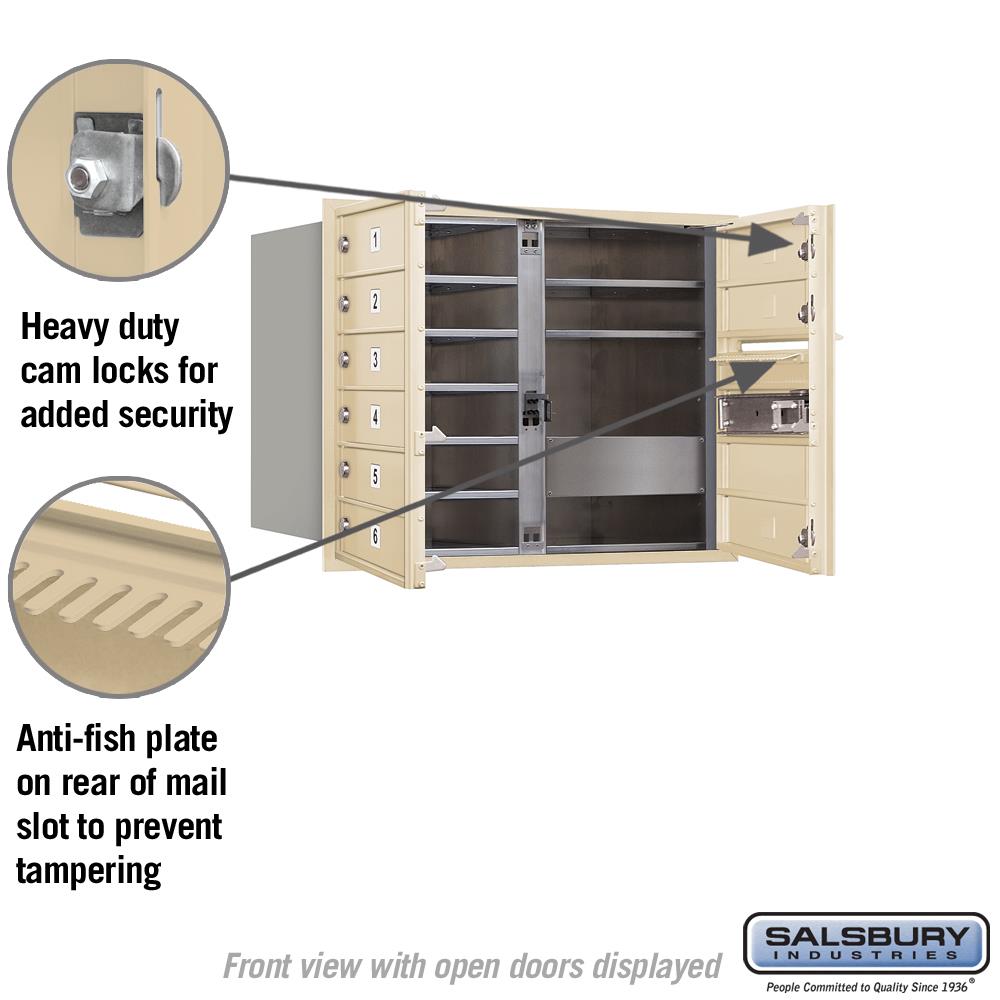 SALSBURY INDUSTRIES 3706D-09SFP mailboxes - View #2