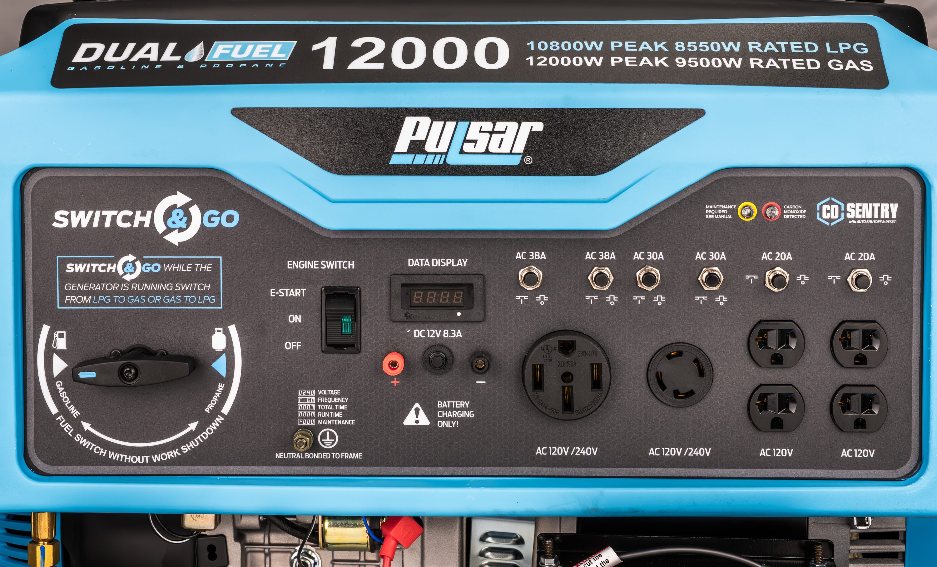 Pulsar Products PG12000BCO Portable-Generators - View #4