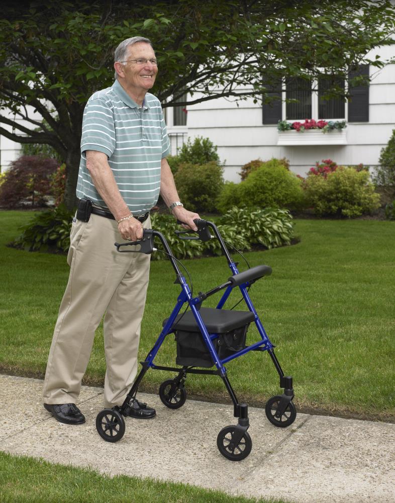 Drive Medical RTL10261BL Walkers-Wheelchairs-Rollators - View #10