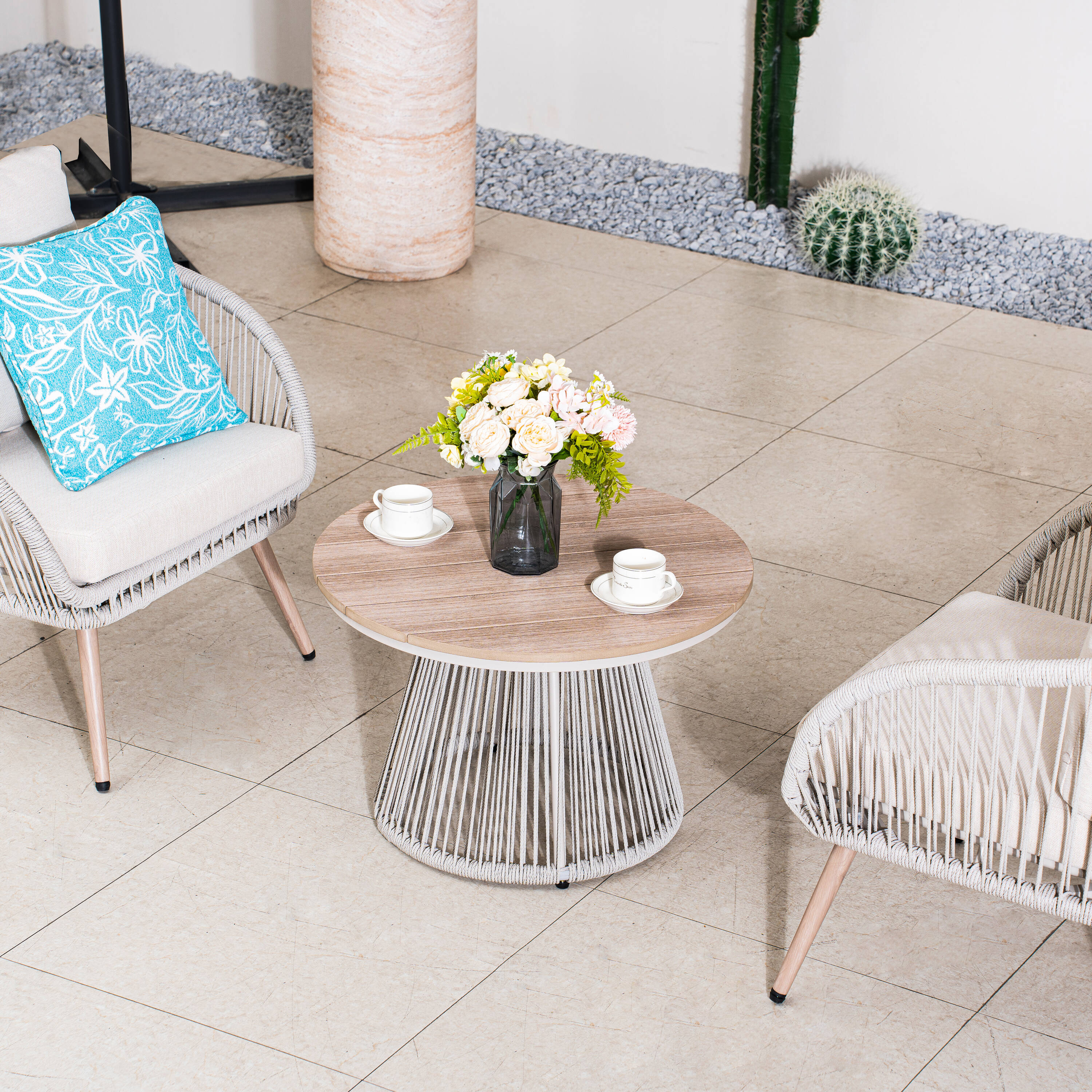 Direct Wicker DWS-25402C&T Patio-Conversation-Sets - View #5