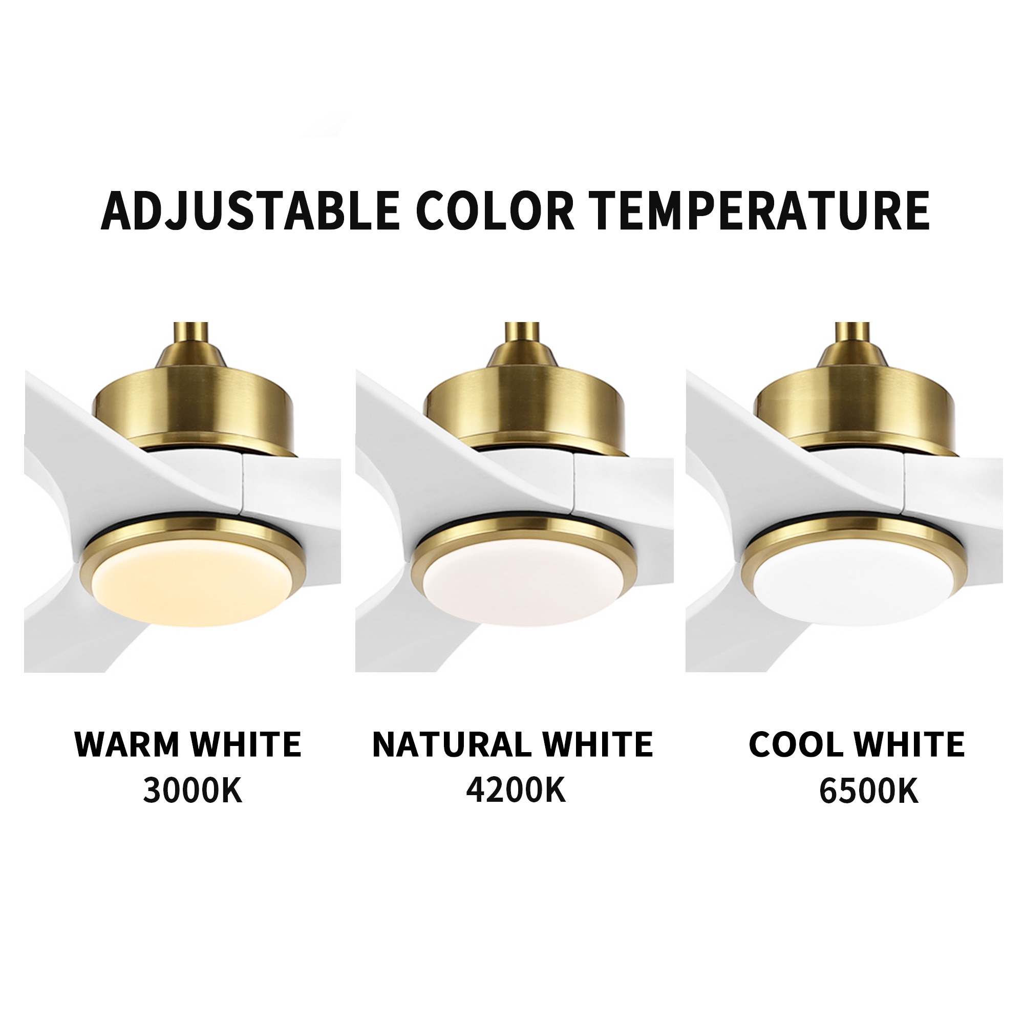 GETLEDEL LECF-5207-GD Ceiling-Fans - View #6