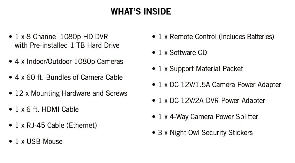 Night Owl AHD10-841-B Security-Camera-Systems - View #2