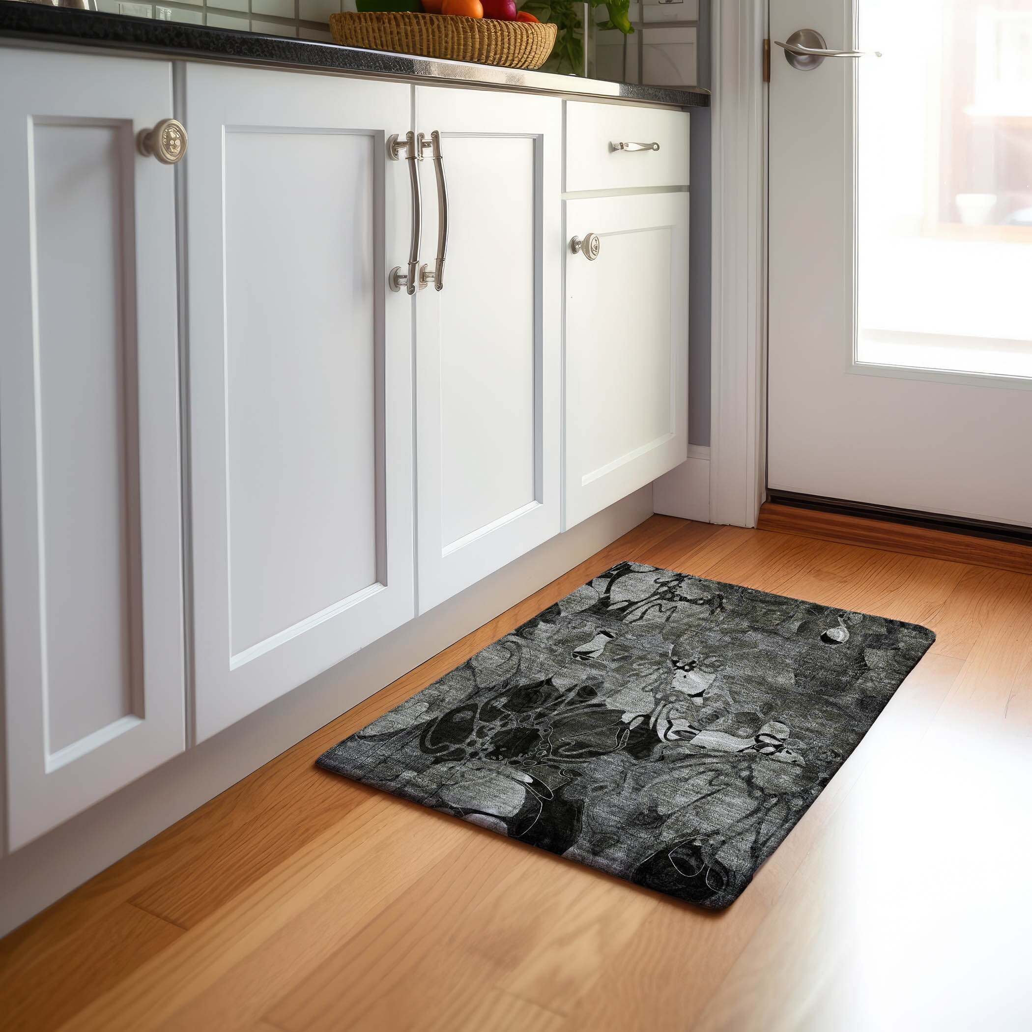 Addison Rugs AMF500BU9X12 Mayfield AMF500BU 9 x 12 (ft) Loomed Polyester Blue Rectangular Indoor Abstract Machine washable Area rug