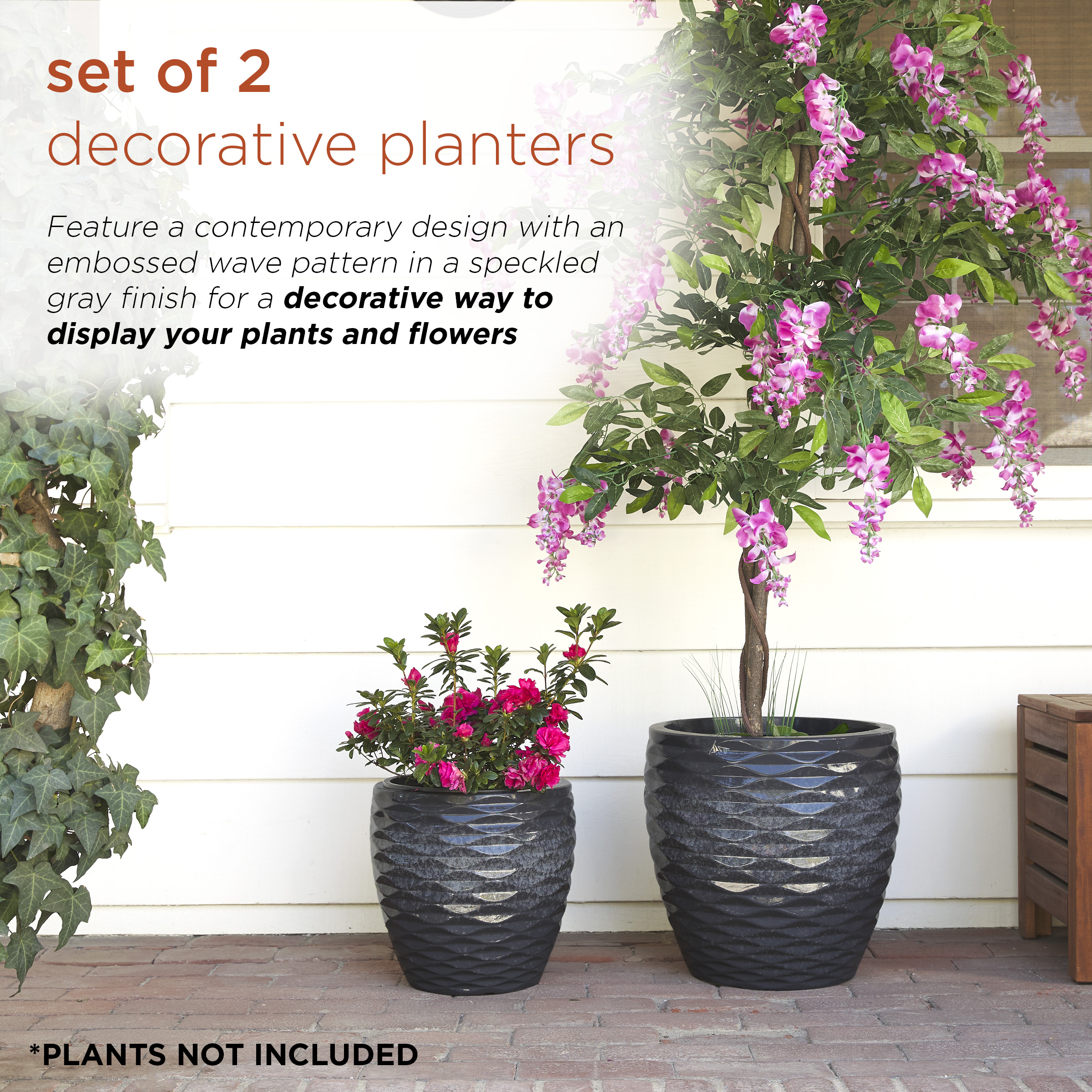 Alpine Corporation CLL438A-GR Planter-Window-Box - View #4